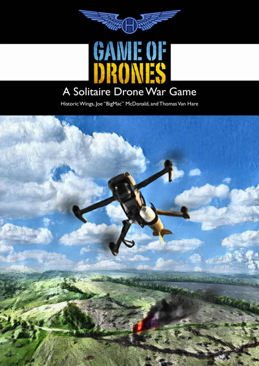 Game of Drones: Ukraine War 2024 - A Solitaire Drone War Game