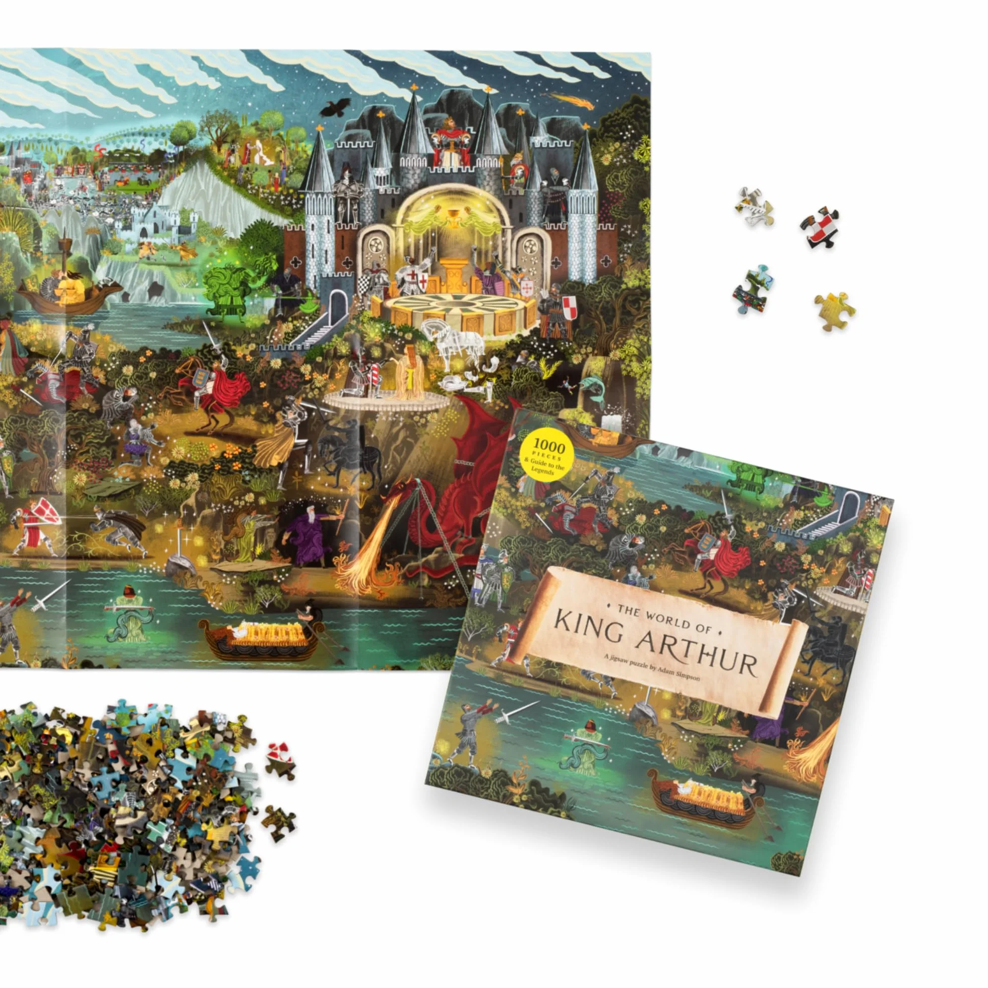 The World of King Arthur 1000 Piece Jigsaw Puzzle