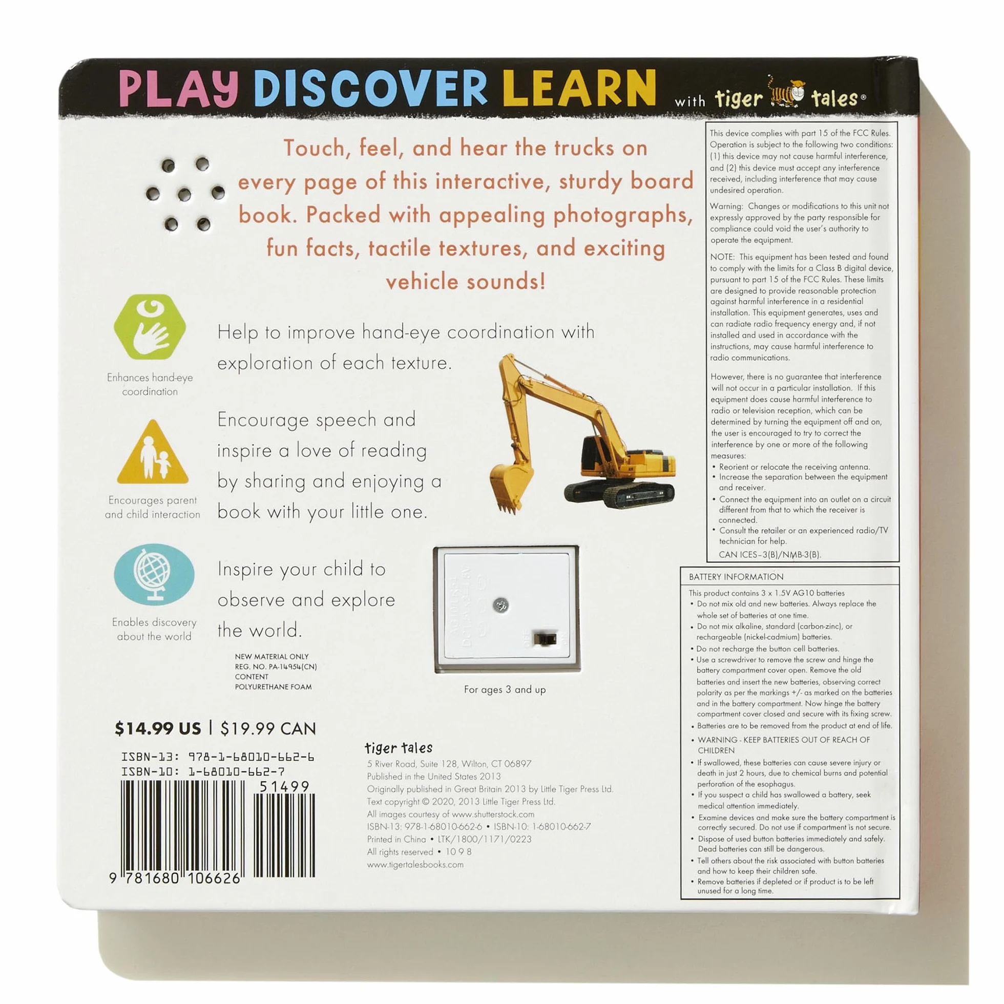 Noisy Trucks: Includes Six Sounds!
