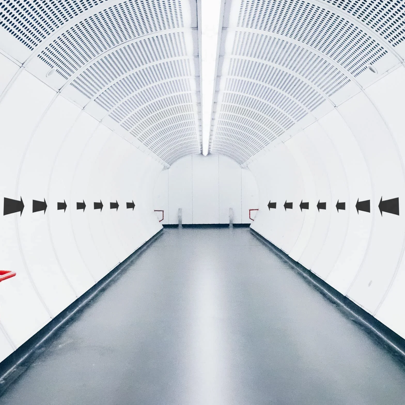 PATIKIL 8"x2" Samoprzylepna strzałka, 15 opakowań PVC Zdejmowany Samoprzylepny Wodoodporny Duża Strzałka Znak Podłogi Naklejka Ścienna Instrukcje, Czarny