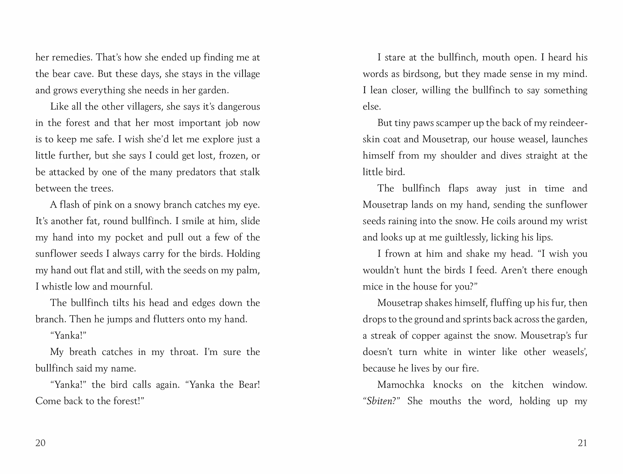 The Girl Who Speaks Bear: Sophie Anderson Magical Adventure Book