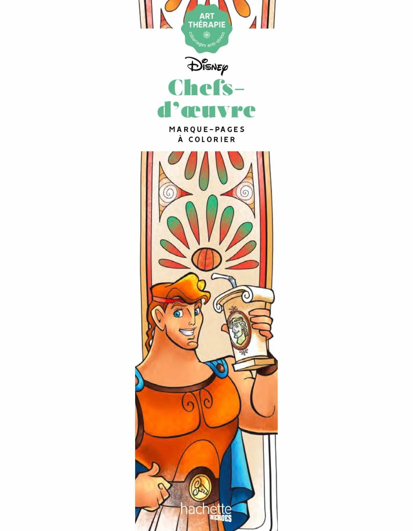 Marque-pages Chefs d'oeuvre à colorier