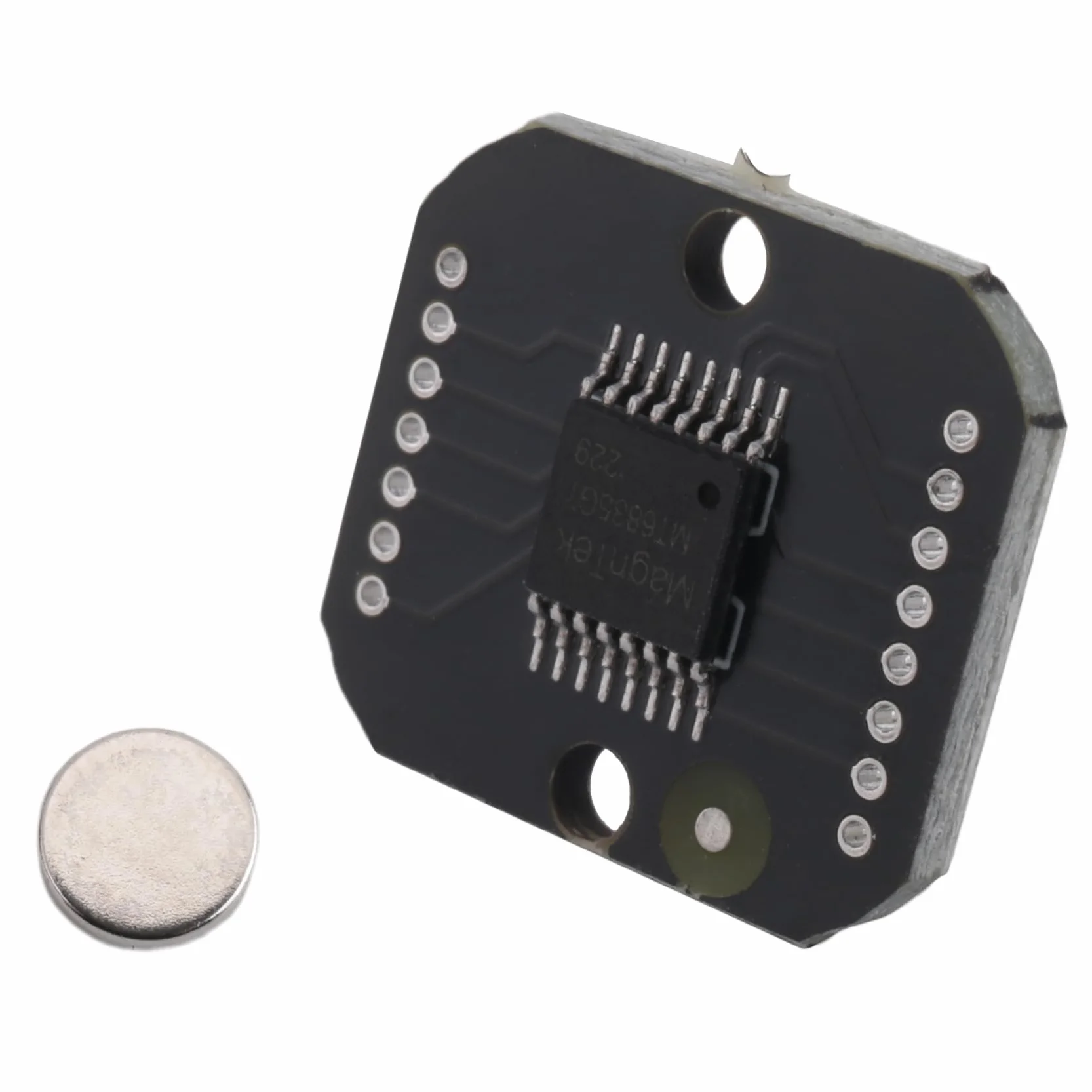 MT6835 magnetyczny moduł kodera PWM/SPI silnik bezszczotkowy 21 bitów, może zastąpić AS5048