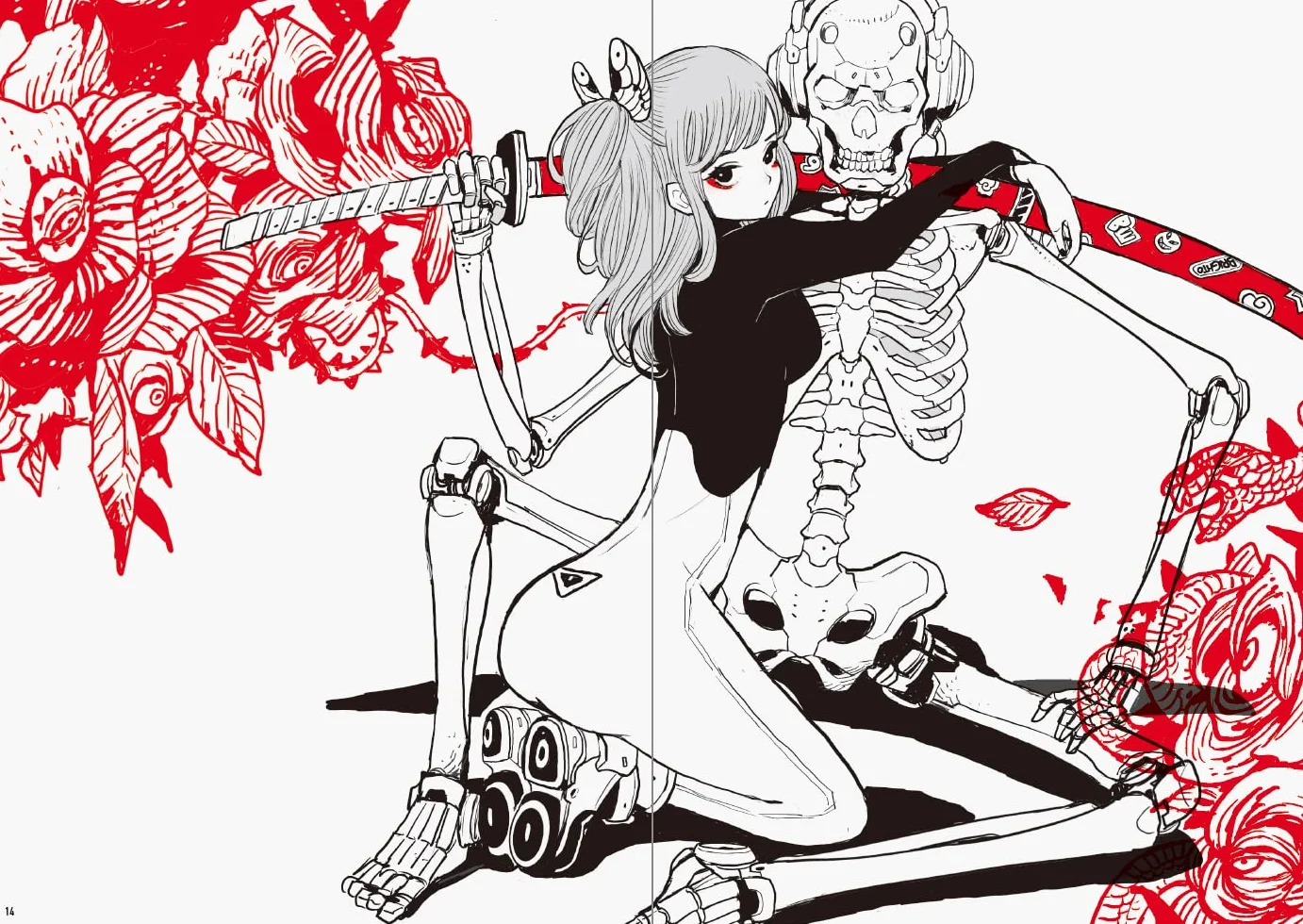 Acky Bright B/W /anglais/japonais