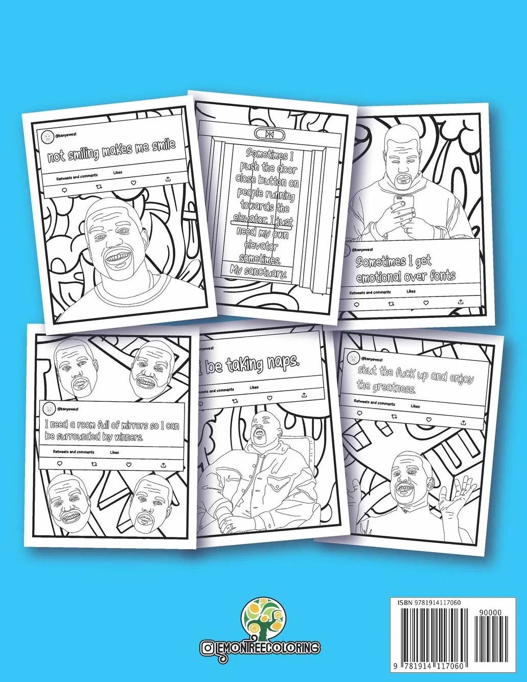 The Kanye West Tweet Coloring Book