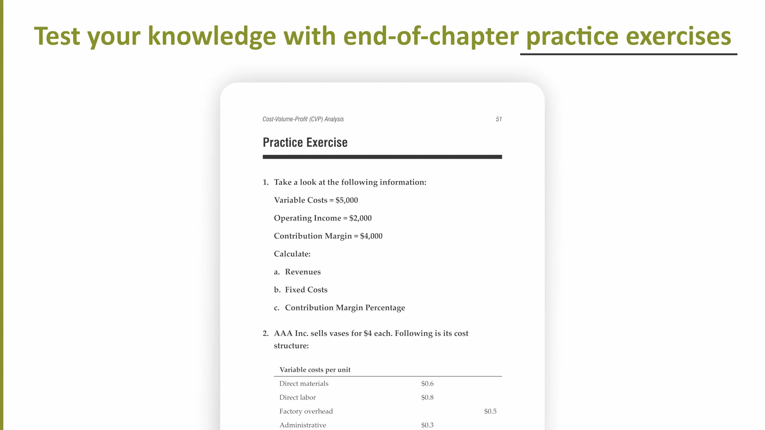 Cost Accounting and Management Essentials You Always Wanted to Know: 5th Edition: Master Cost-Volume-Profit Analysis, Activity-Based Costing, and Managerial Decision-Making