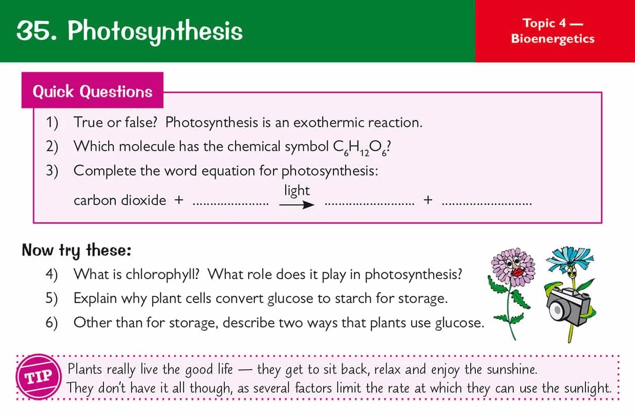 GCSE Biology AQA Revision Question Cards - Q&A cards for quick practice