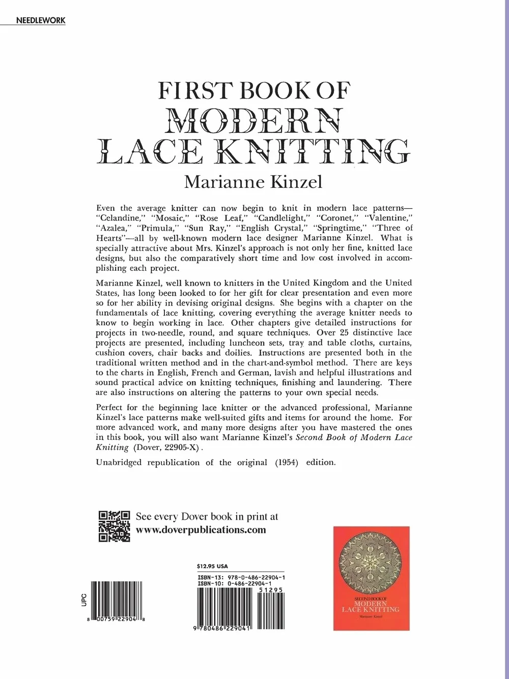 Modern Lace Knitting Book: Natural Selection