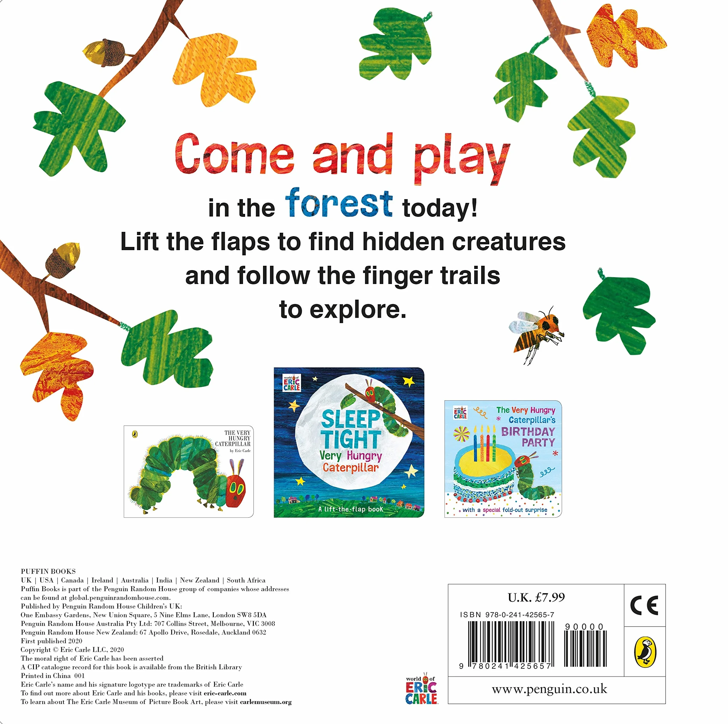 The Very Hungry Caterpillar's Hide-and-Seek: A lift-the-flap board book for babies and toddlers