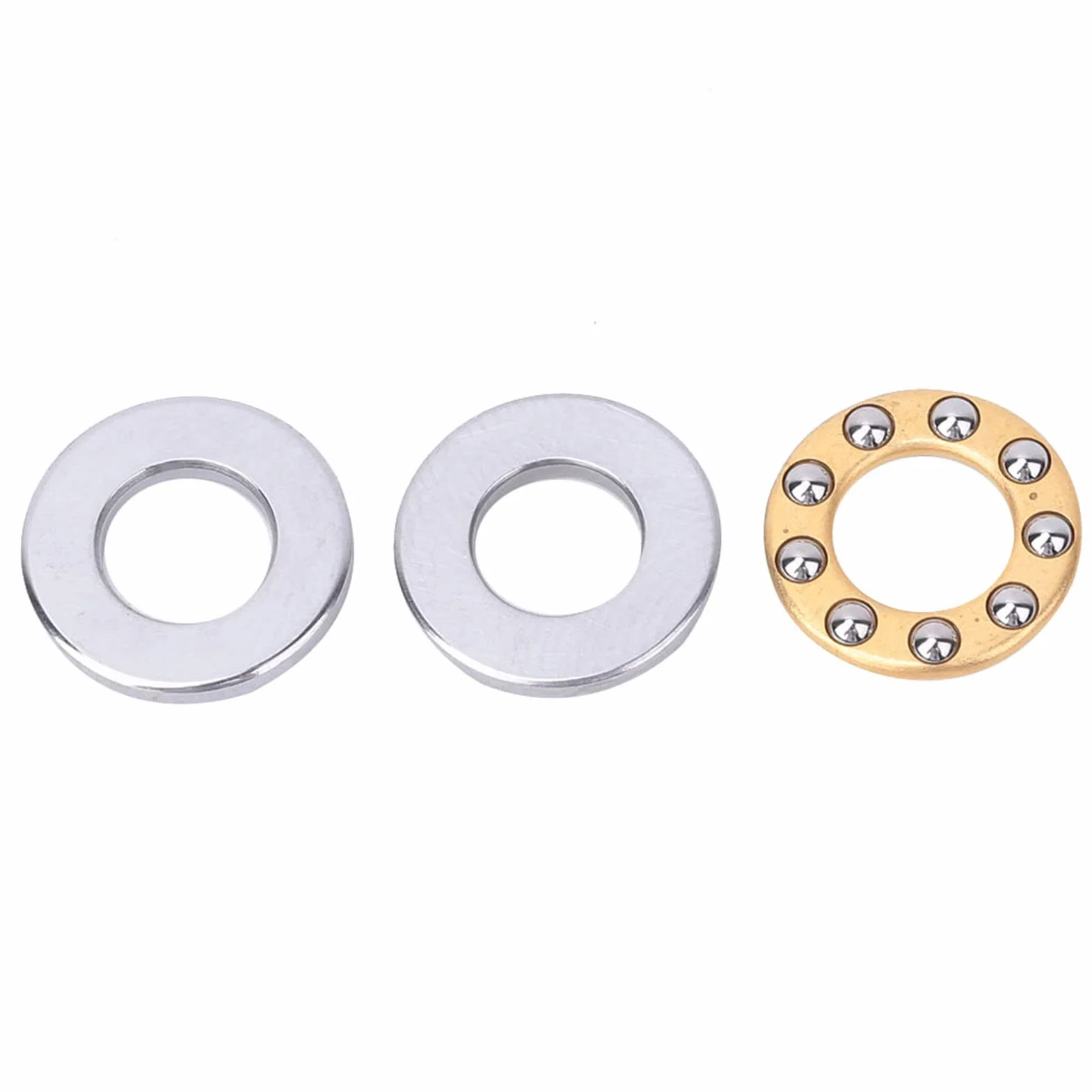Łożysko Kulkowe Wzdłużne Miniaturowy F6-12M 6x12x4.5mm Stal Wysokiej Precyzji 10 Sztuk