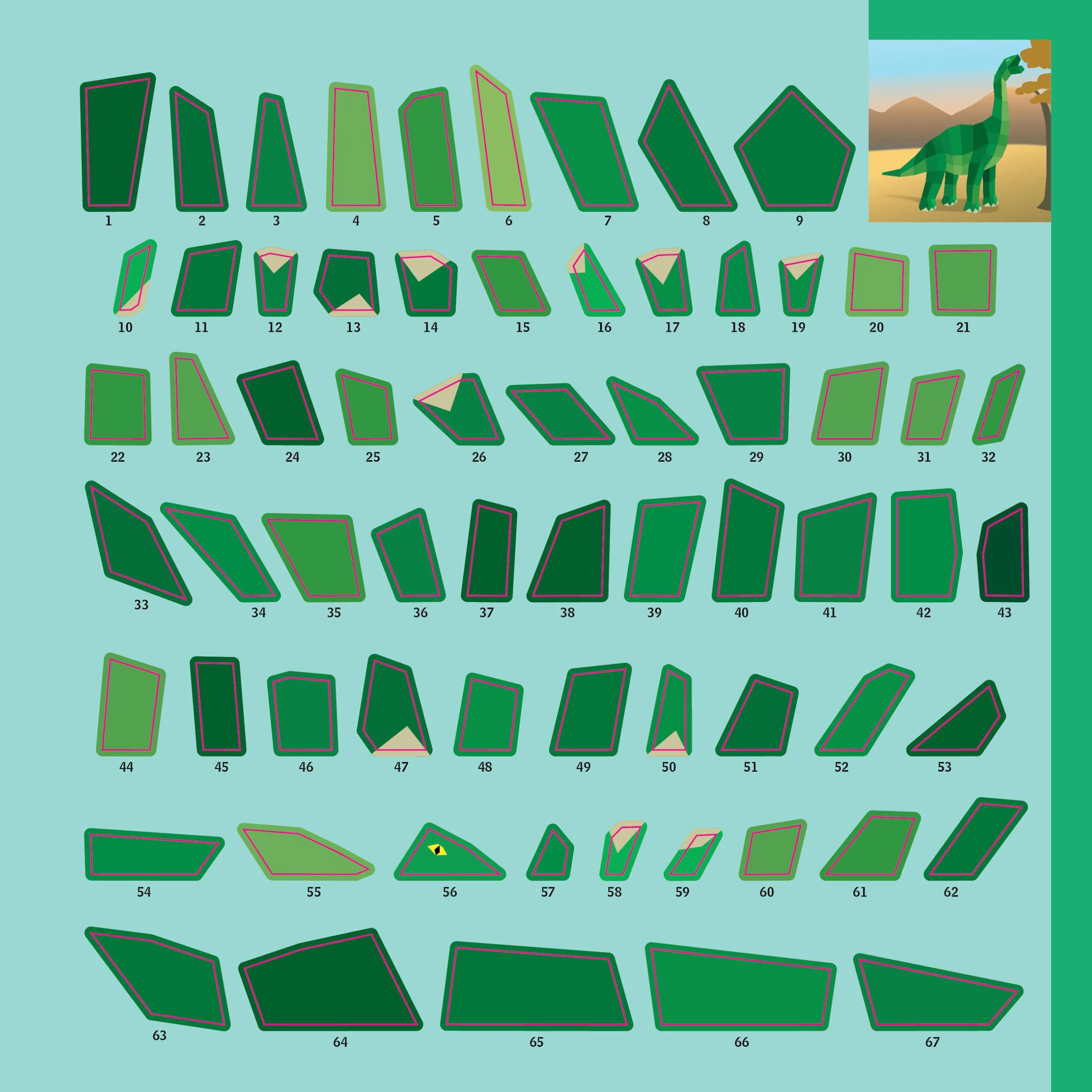 Paint by Sticker Kids: Dinosaurs: Create 10 Pictures One Sticker at a Time!