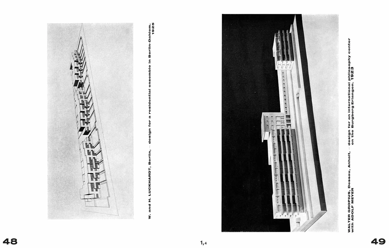 Walter Gropius: International Architecture: BAUHAUSBÜCHER 1
