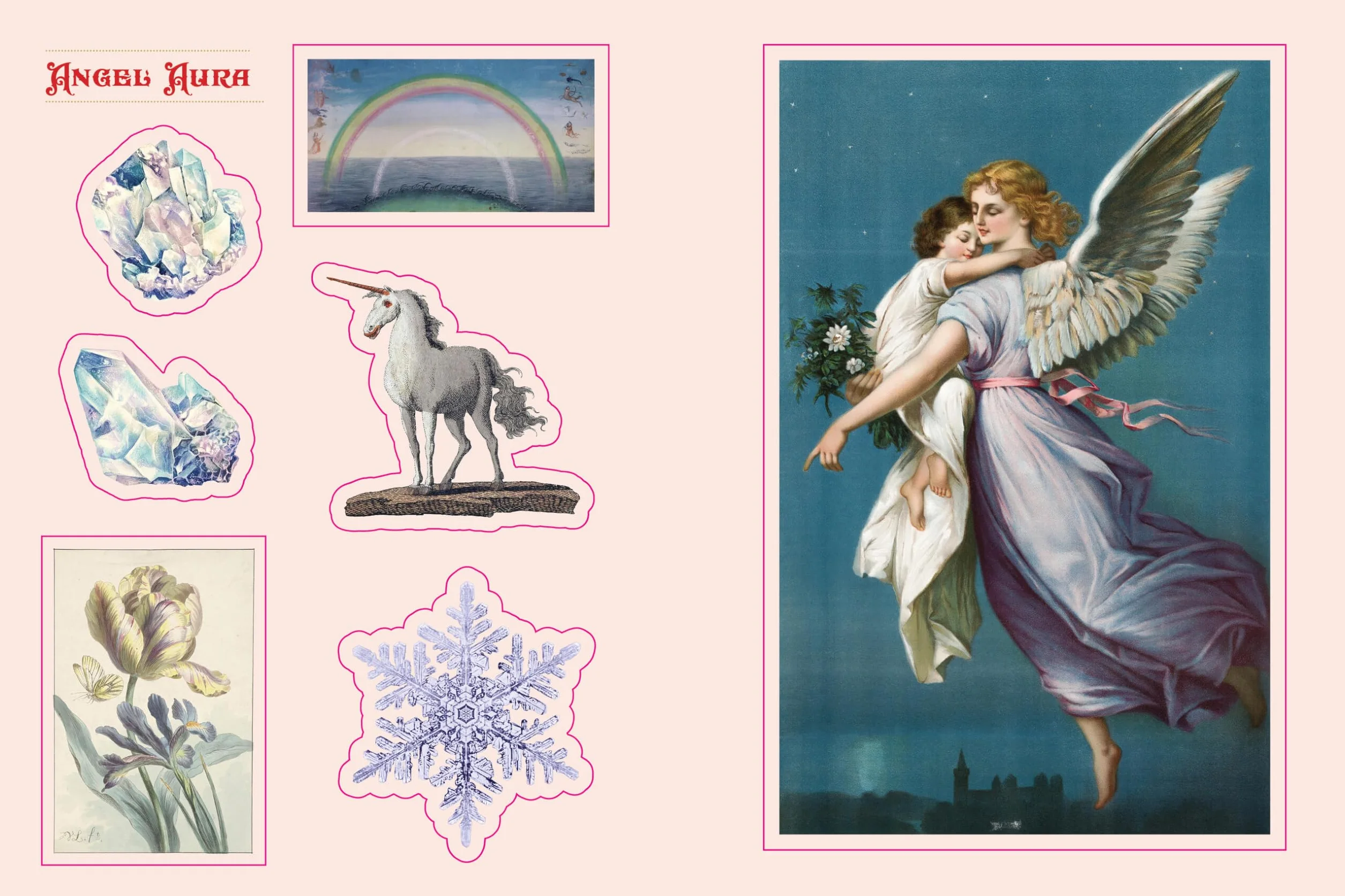 Crystal Sticker Book: More Than 400 Magickal & Mystical Stickers