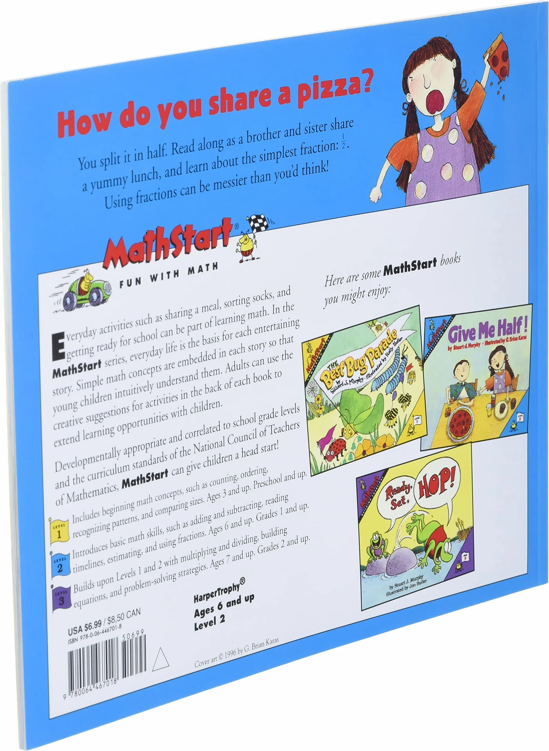 Give Me Half!: MathStart Level 2: Understanding Halves: 1