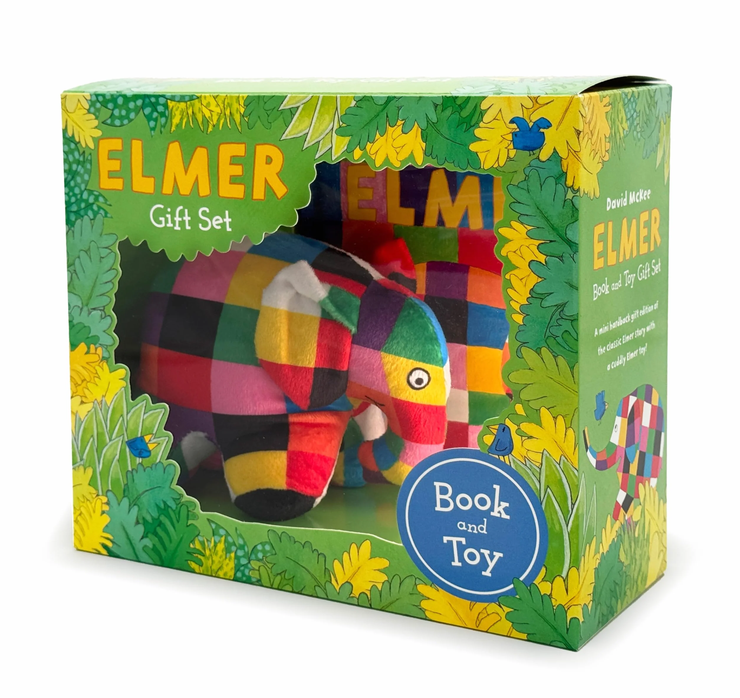 Elmer Book and Toy Gift Set