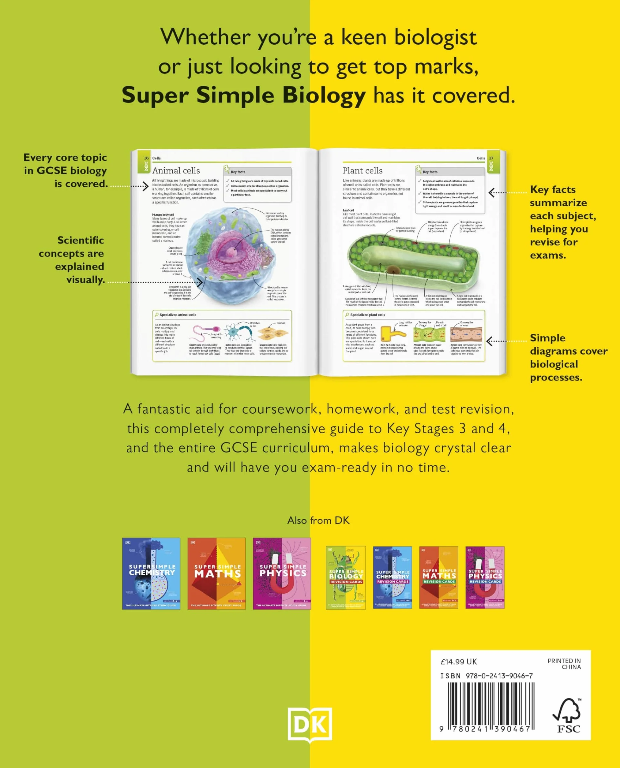 Super Simple Biology: The Ultimate Bitesize Study Guide