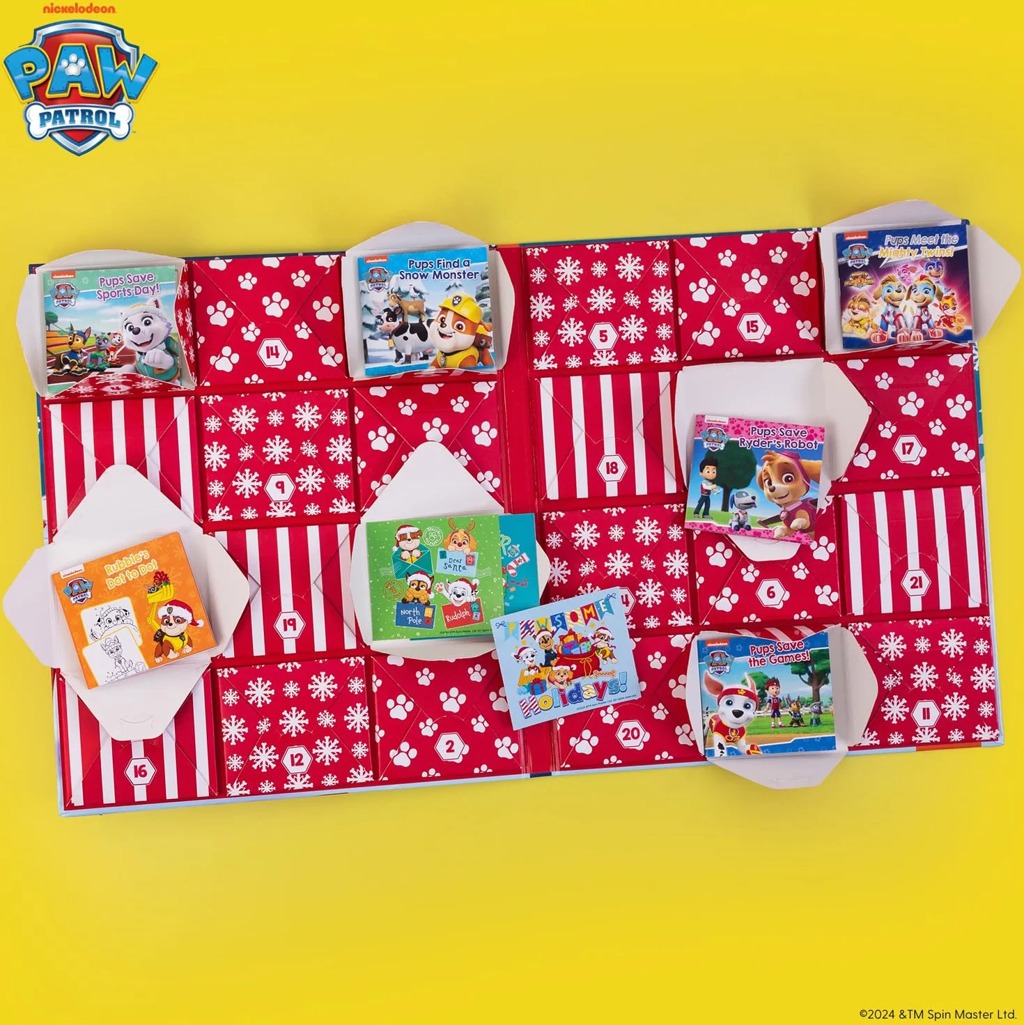 PAW PATROL Advent Calendar: The perfect keepsake advent gift for all PAW Patrol Fans at Christmas ages 3 and up