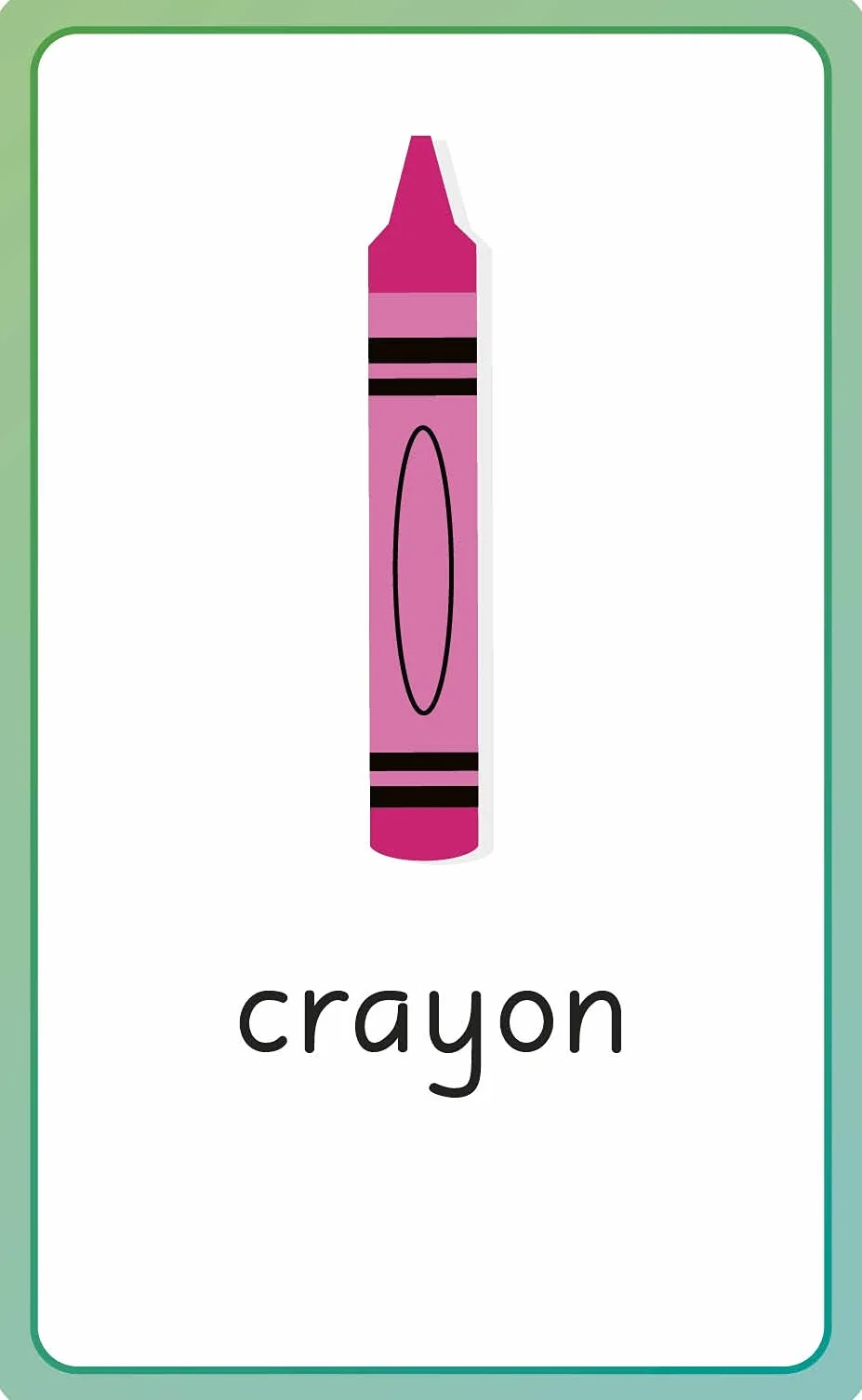 English for Everyone Junior First Words Flash Cards
