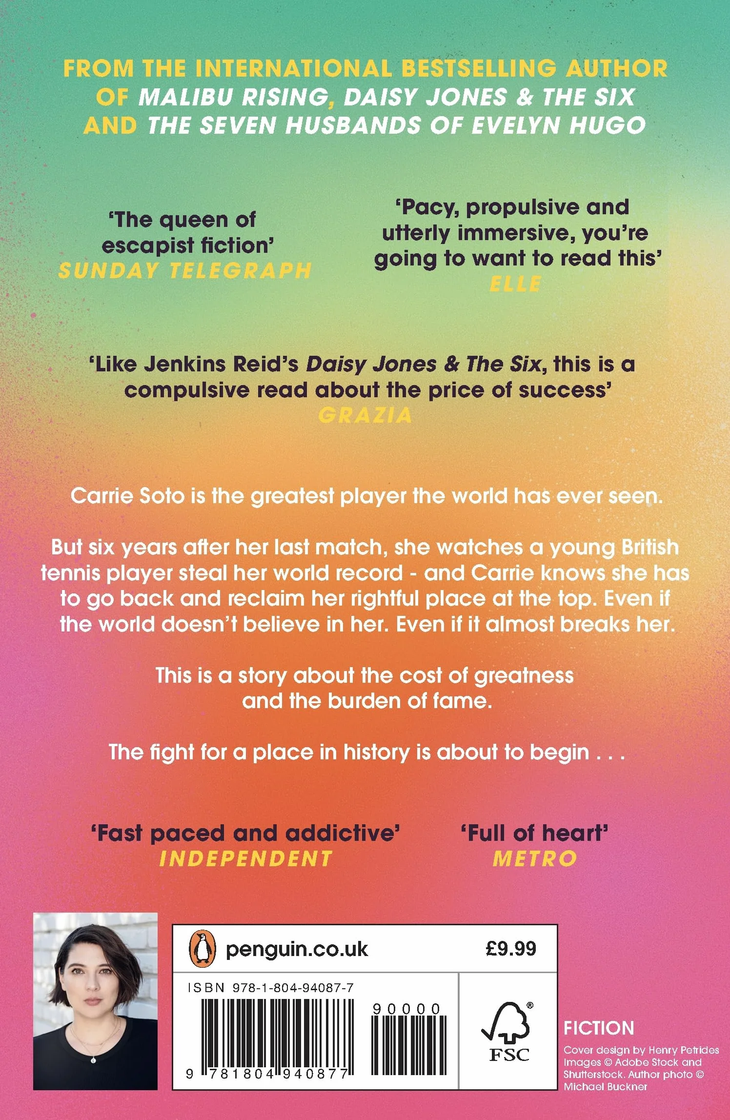 Carrie Soto Is Back: From the author of The Seven Husbands of Evelyn Hugo