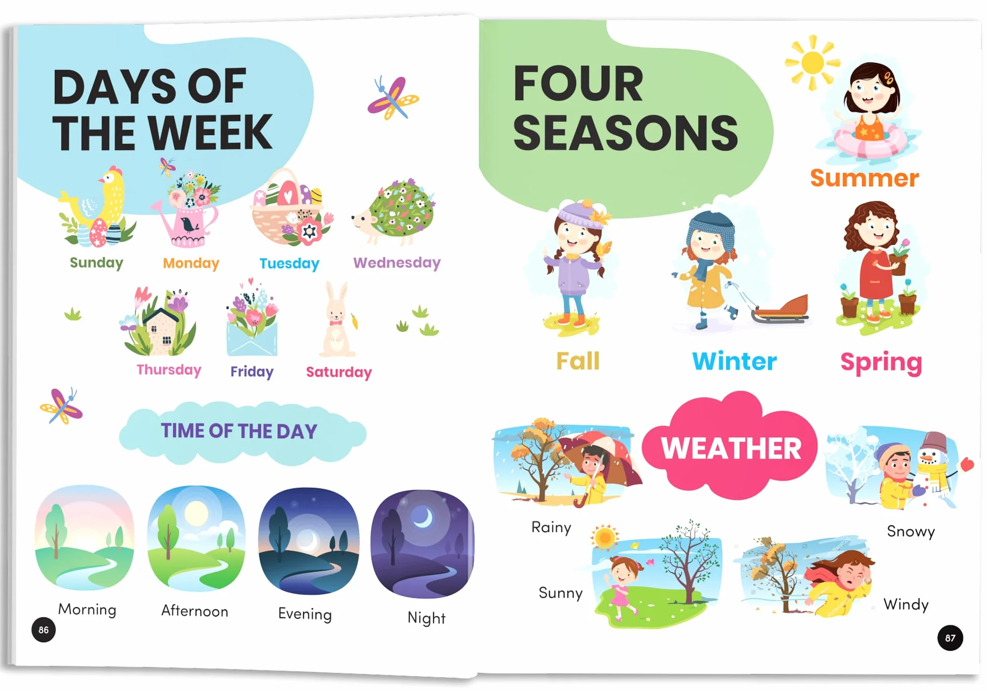 My First 1000 Words: Illustrated Picture Book to Learn 1000 Important Words | Includes Body Parts, Things Around Us, Musical Instruments, Sports, Land ... Skills [Penguin Early Learning Series]
