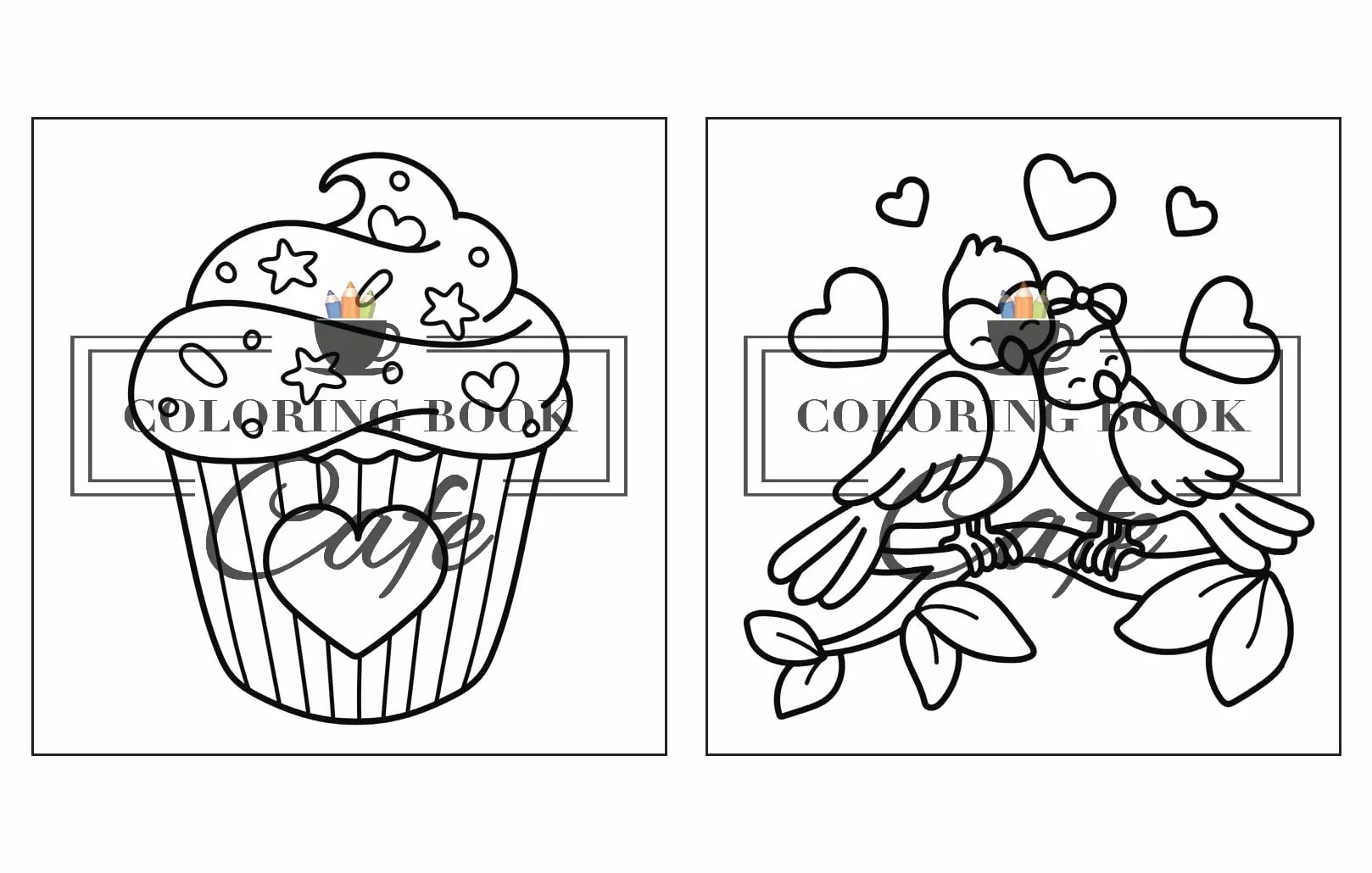 Cozy Love: Cute and Cozy Coloring Book for Adults & Teens with Easy and Bold Hygge-Inspired Designs