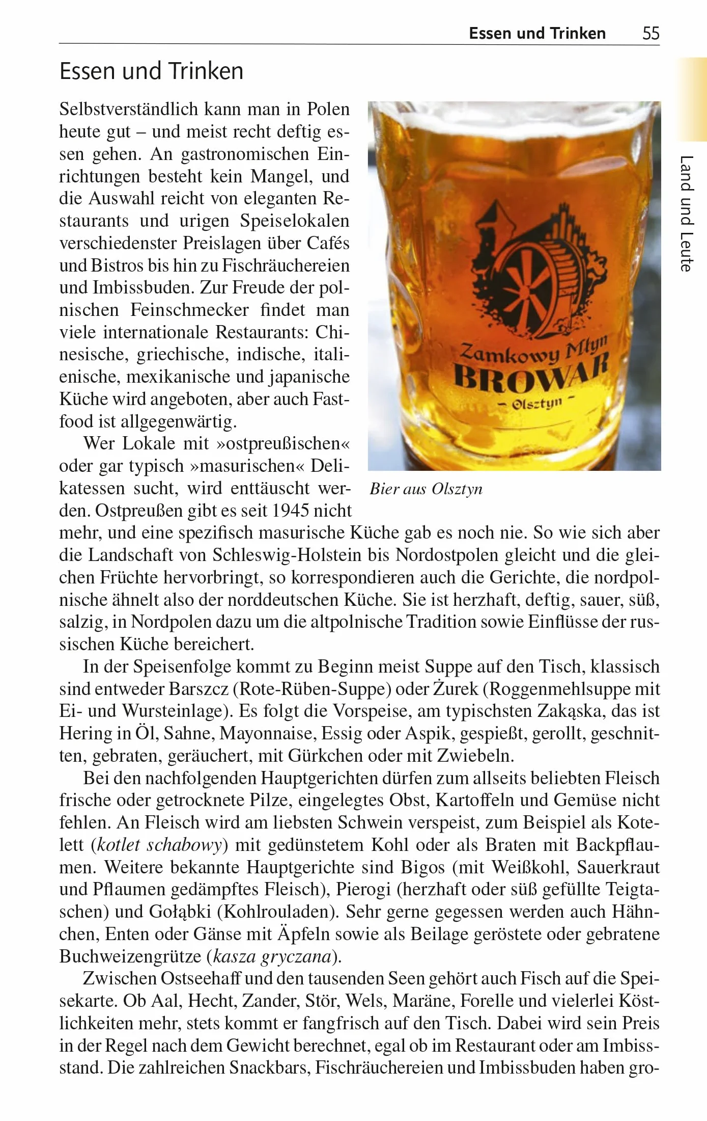 TRESCHER Reiseführer Masuren: Marienburg, Danzig, Thorn