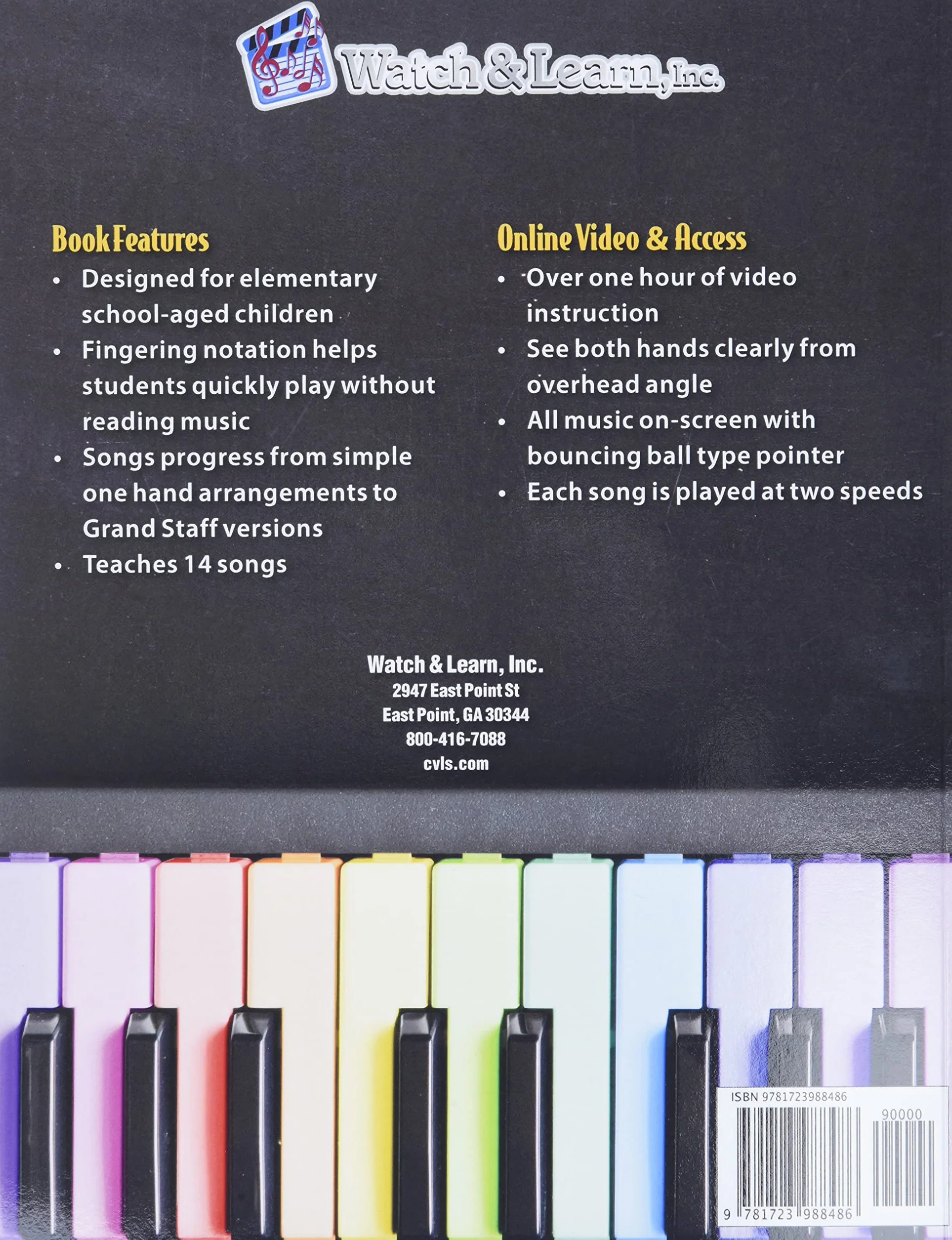 Beginner Piano Lessons for Kids Book: Online Video & Audio Access