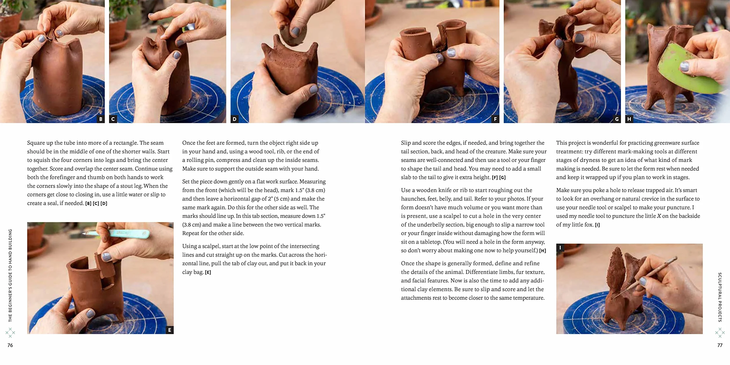 Hand Building: Functional & Sculptural Projects for Home Potters