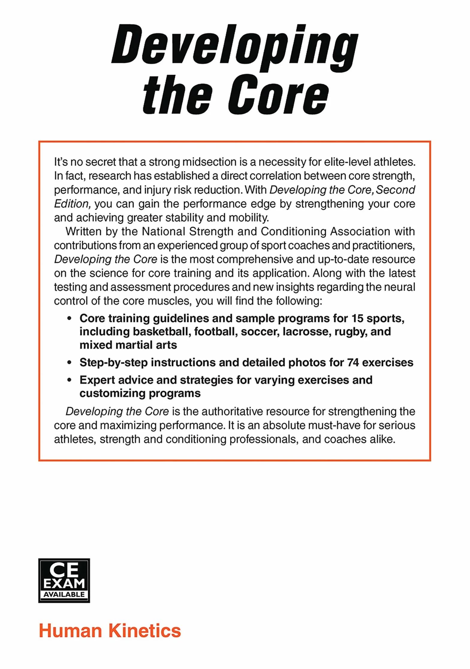 Developing the Core