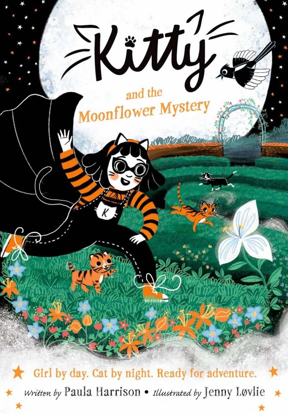 Kitty and the Moonflower Mystery: Book 17 - Purrrfect Series for Confident Readers by Paula Harrison