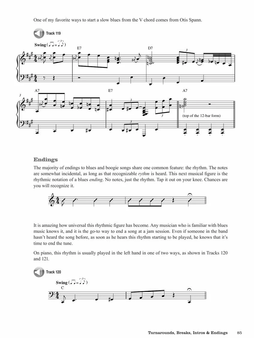 How to play boogie woogie piano clavier +enregistrements online