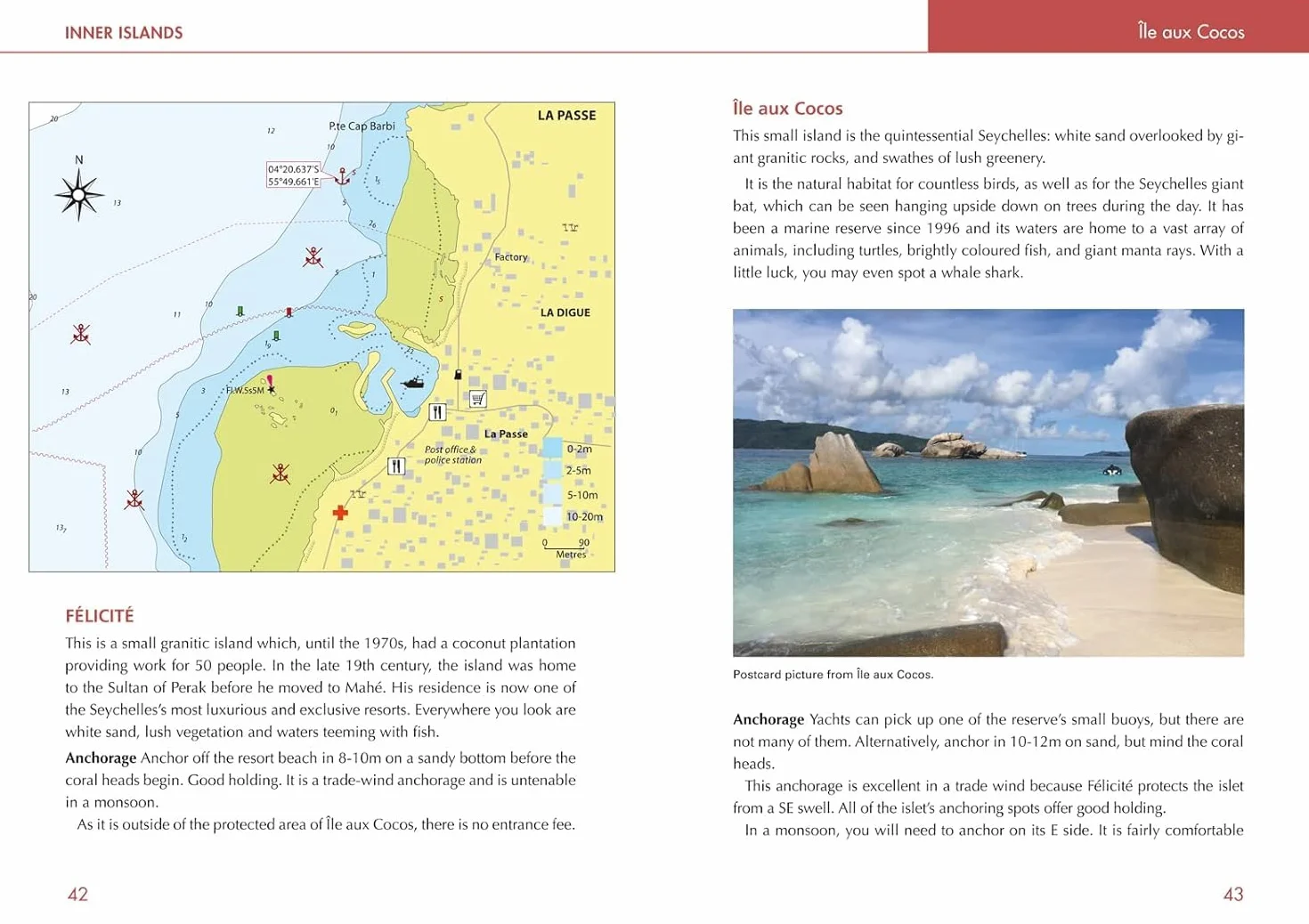 Seychelles Cruising Guide Nuova Ediz