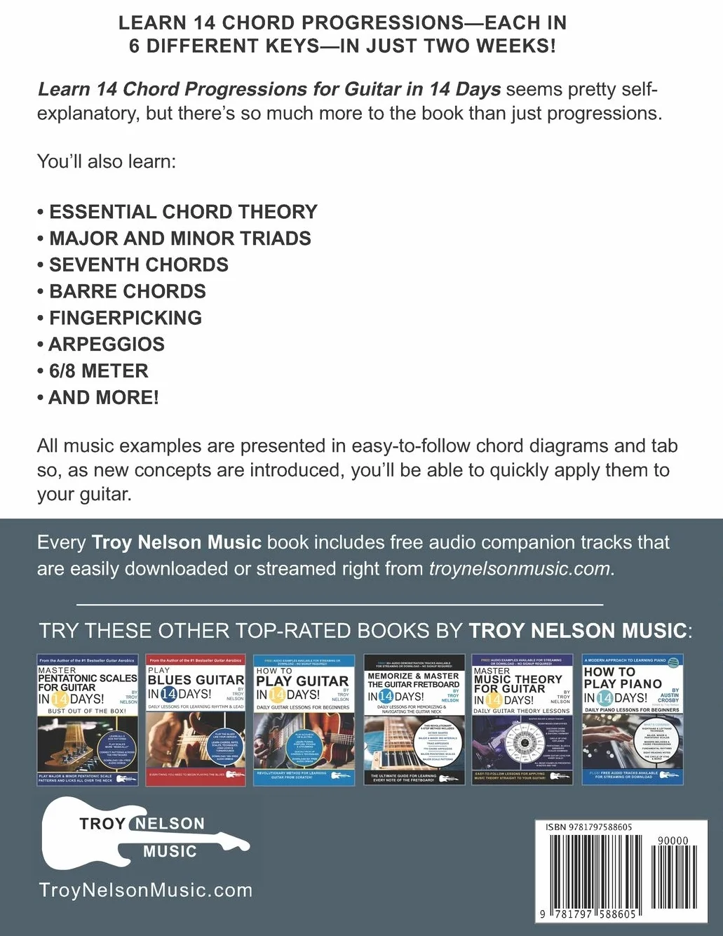 Learn 14 Chord Progressions for Guitar in 14 Days: Extensive Resource for Songwriters and Guitarists of All Levels: 3
