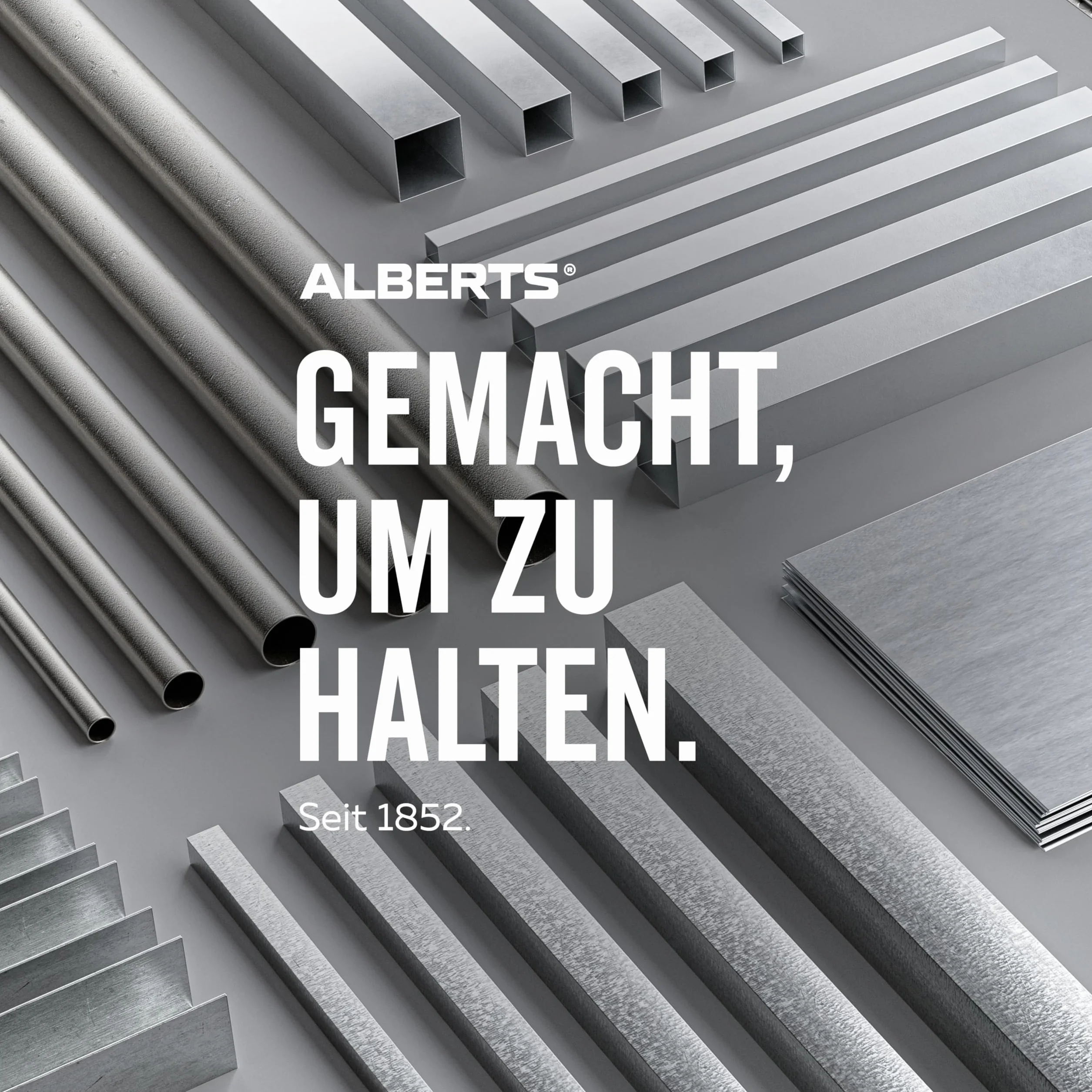 GAH-Alberts złączka rurowa XD 30 x 30 x 2,0 mm zestaw 10 sztuk