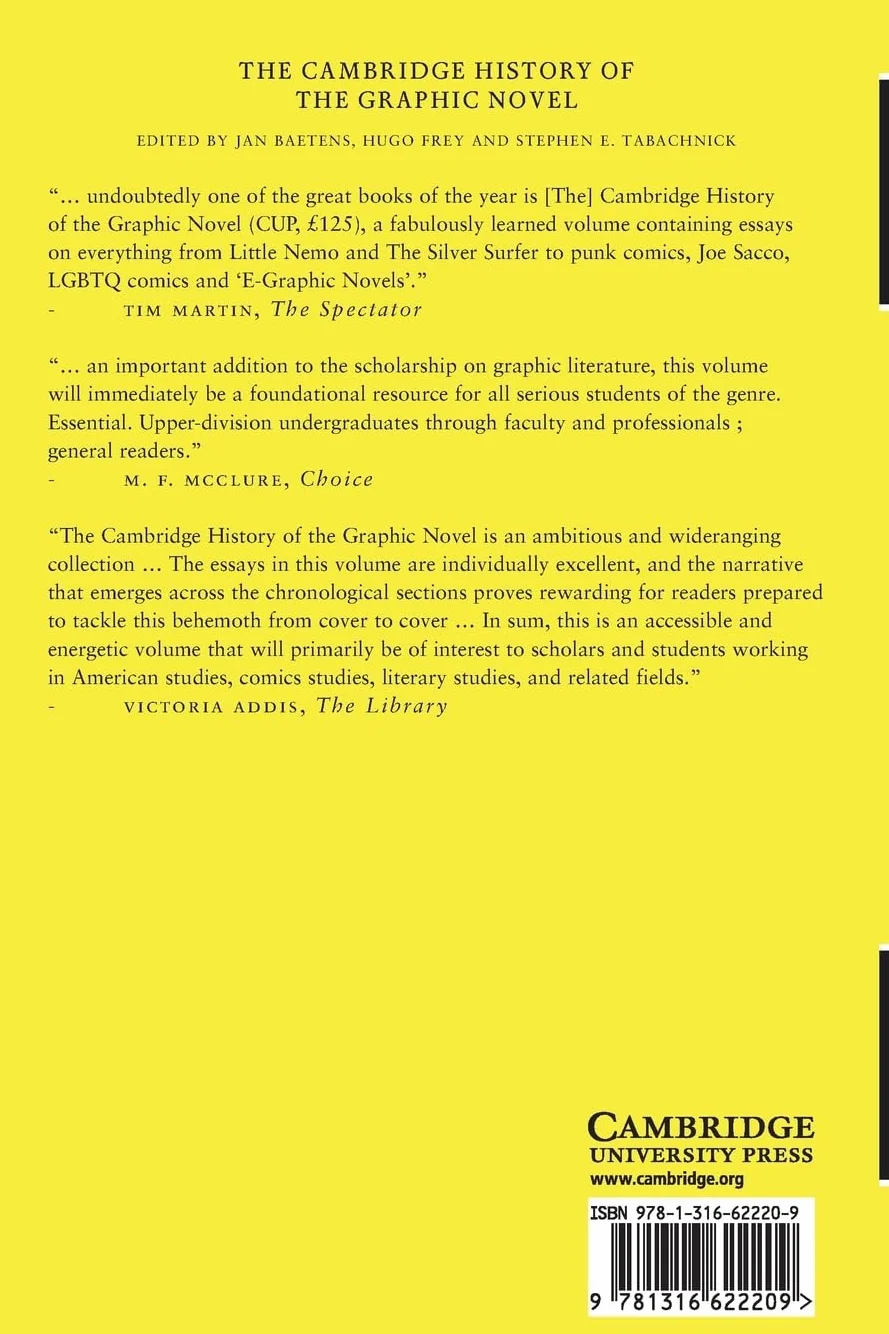 The Cambridge History of the Graphic Novel