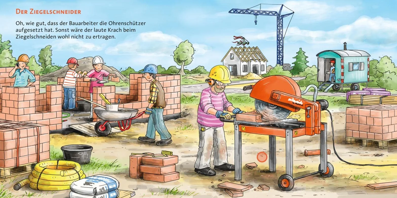Hör mal (Soundbuch): Auf der Baustelle - Zum Hören, Schauen und Mitmachen ab 2 Jahren