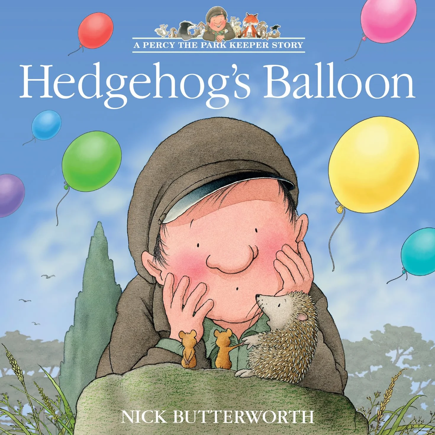 Hedgehog's Balloon: Funny Illustrated Children's Picture Book Percy the Park Keeper