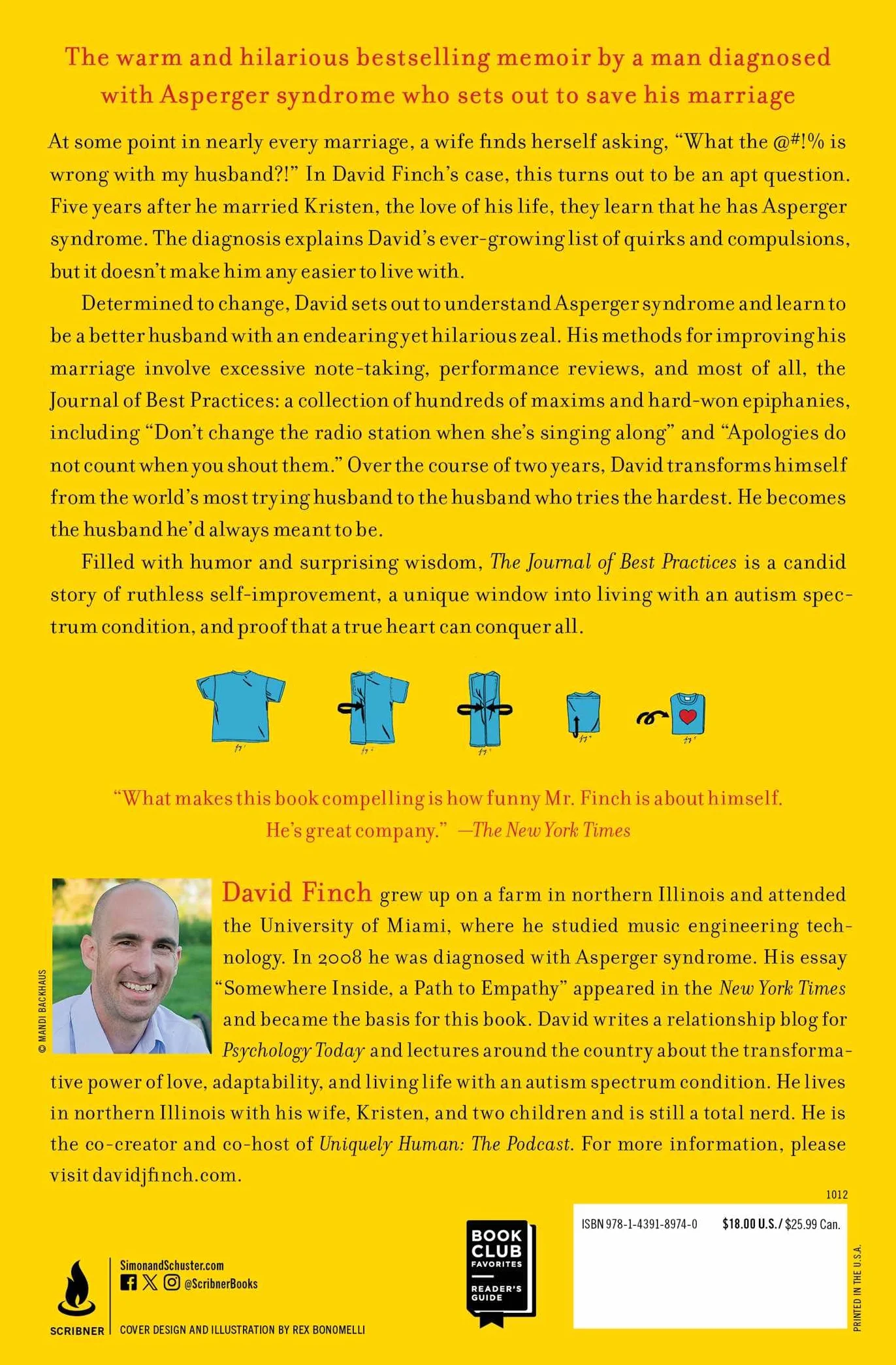 The Journal of Best Practices: A Memoir of Marriage, Asperger Syndrome, and One Man's Quest to Be a Better Husband