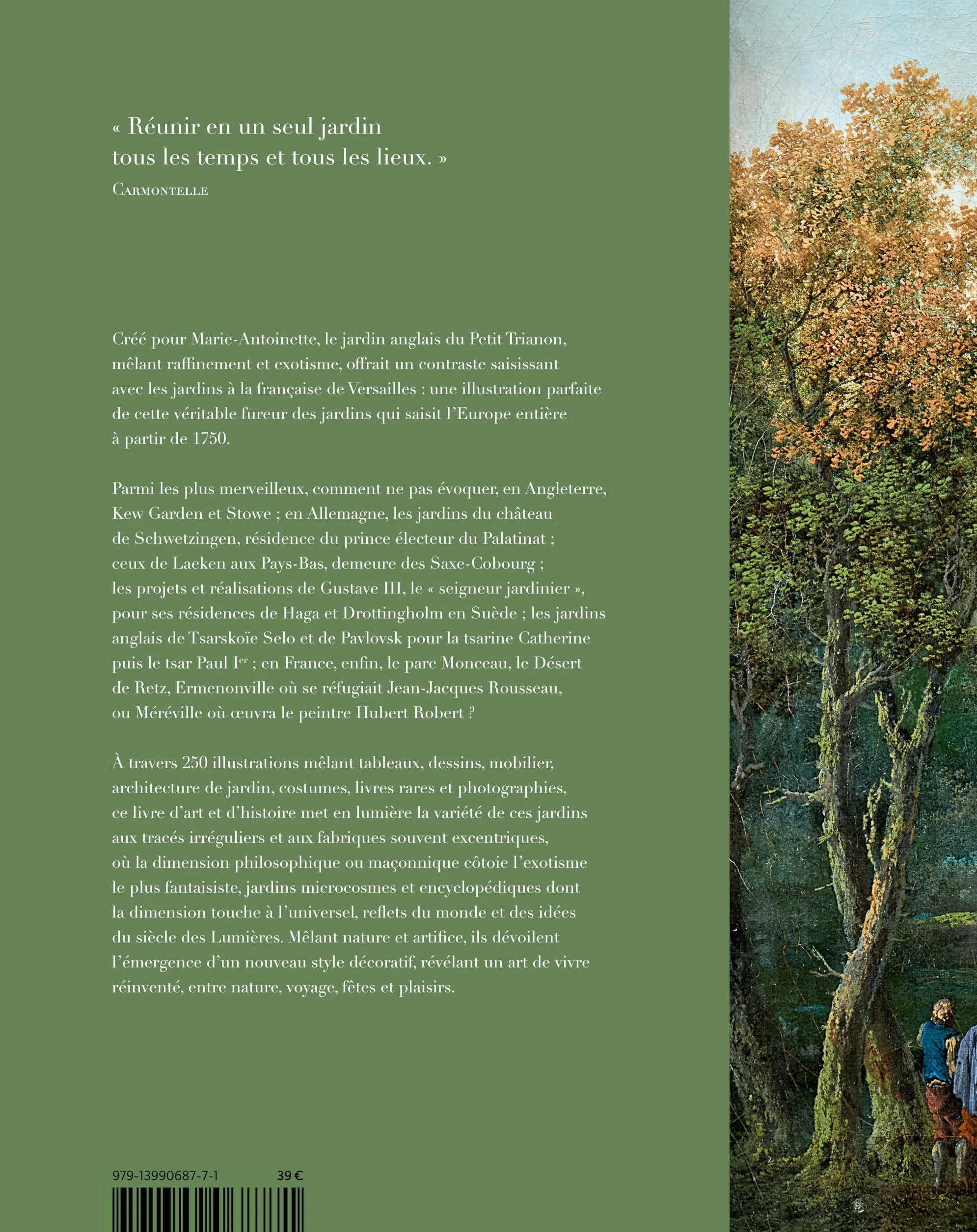 Jardins des Lumières 1750-1800