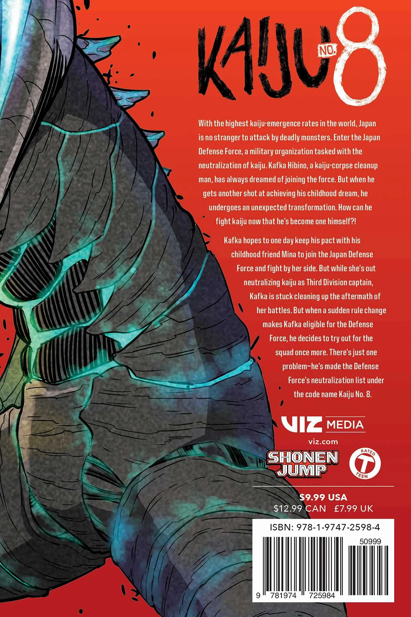 Kaiju no. 8: Volume 1