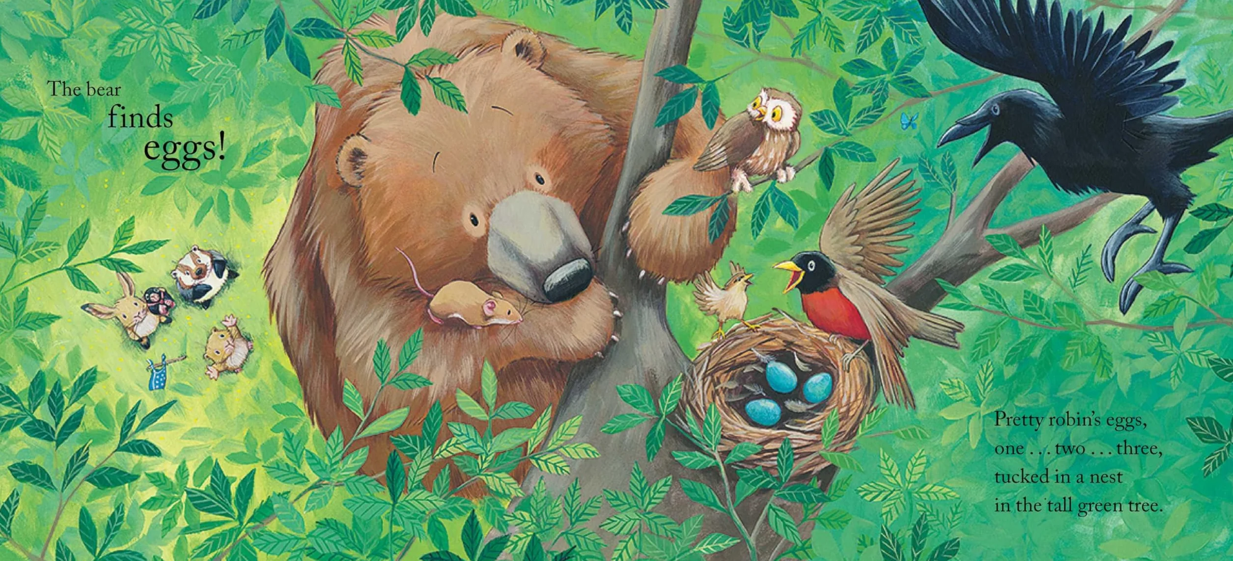Bear Finds Eggs Easter Picture Book