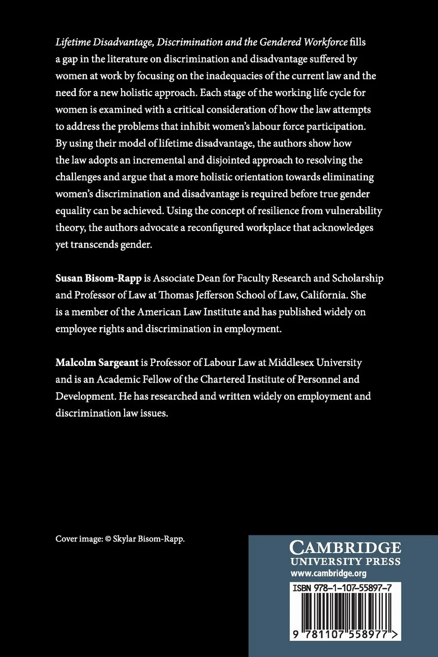 Lifetime Disadvantage, Discrimination and the Gendered Workforce