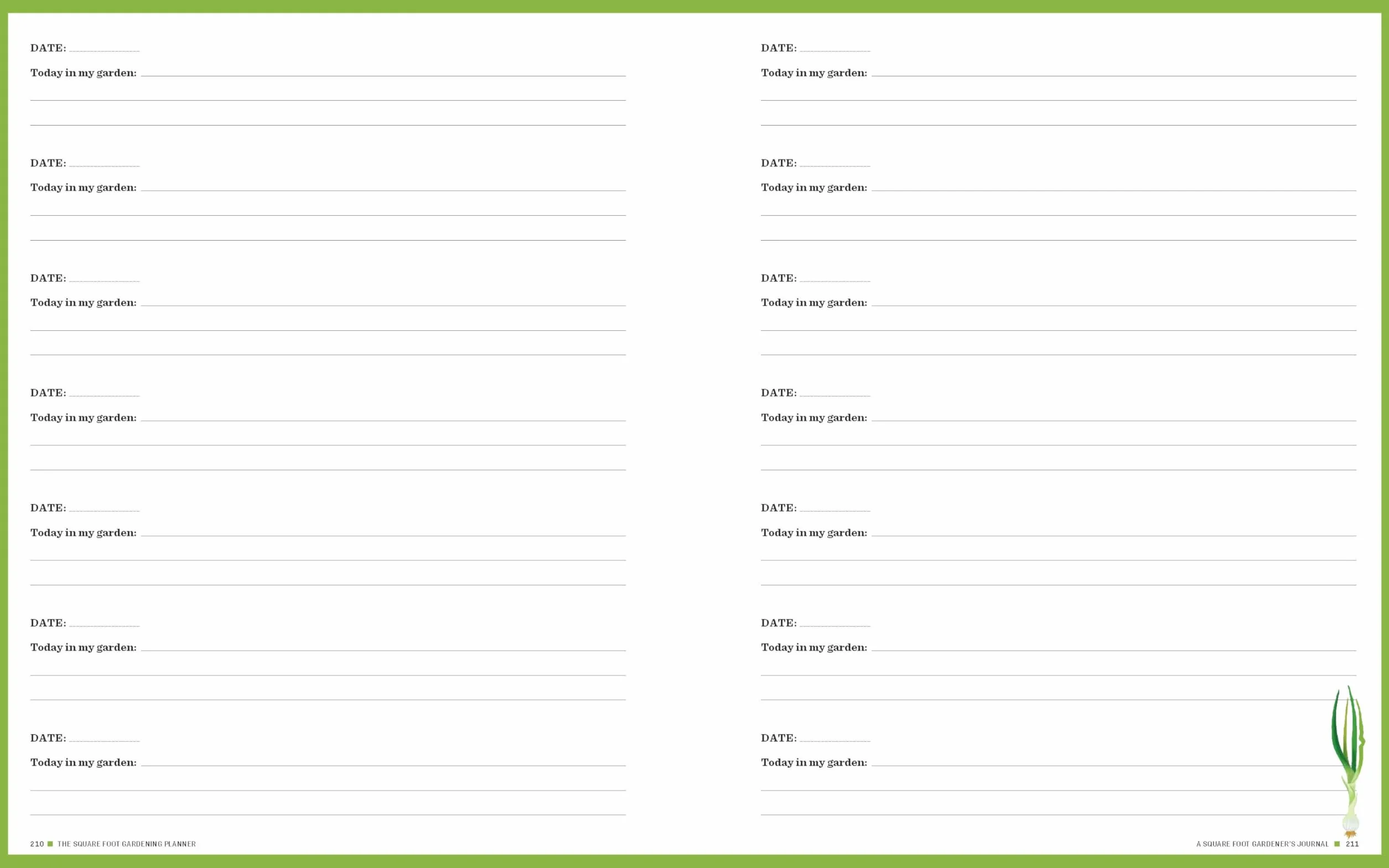 Square Foot Gardening Planner: 3-Year Journal for Planning, Planting, and Care
