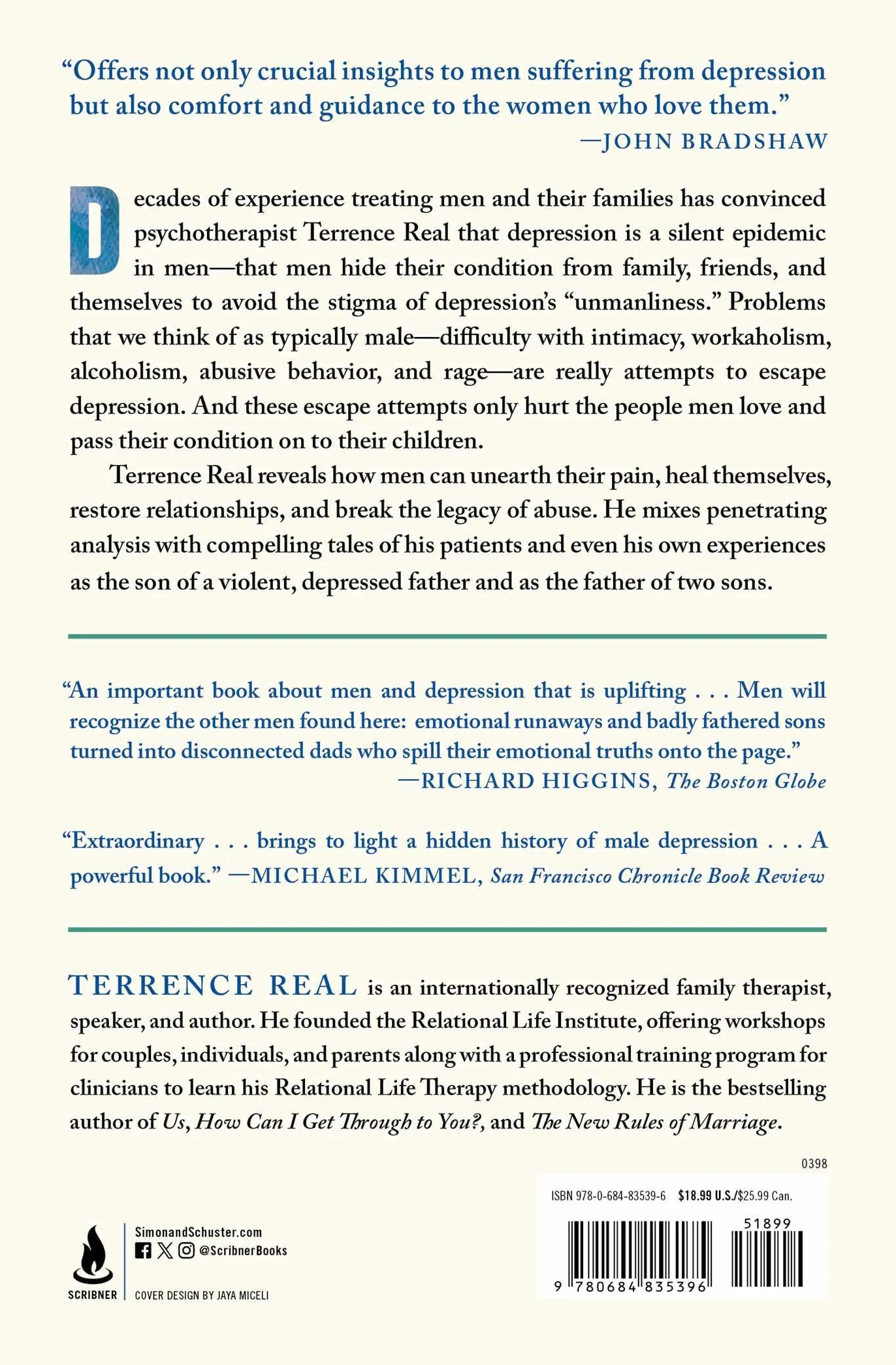 I Don't Want to Talk about It: Overcoming the Secret Legacy of Male Depression