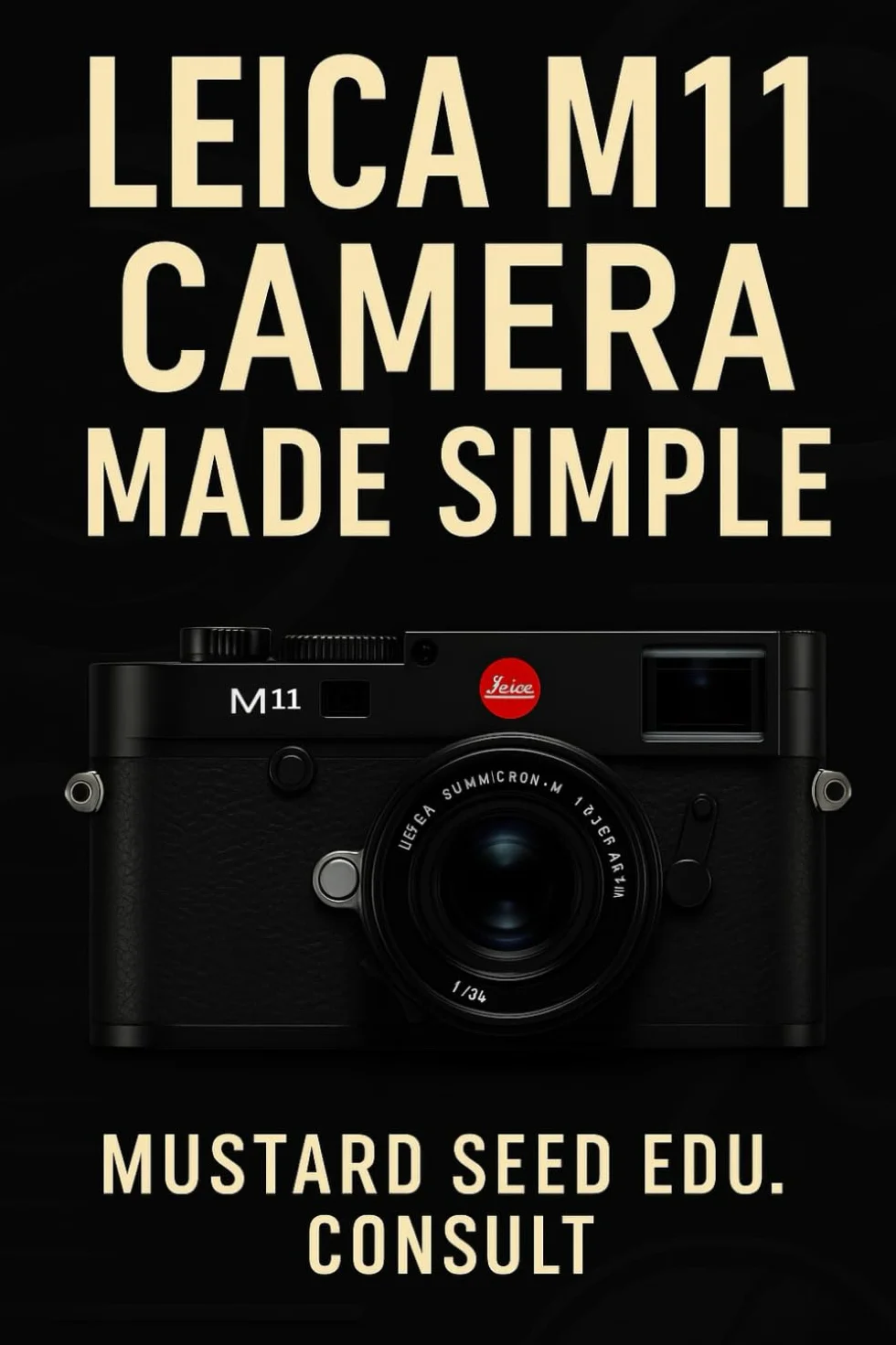 Leica M11 Camera Made Simple: Master Your Camera, Shooting Confidently, And Creating Stunning Images With A Practical Step-By-Step User Guide