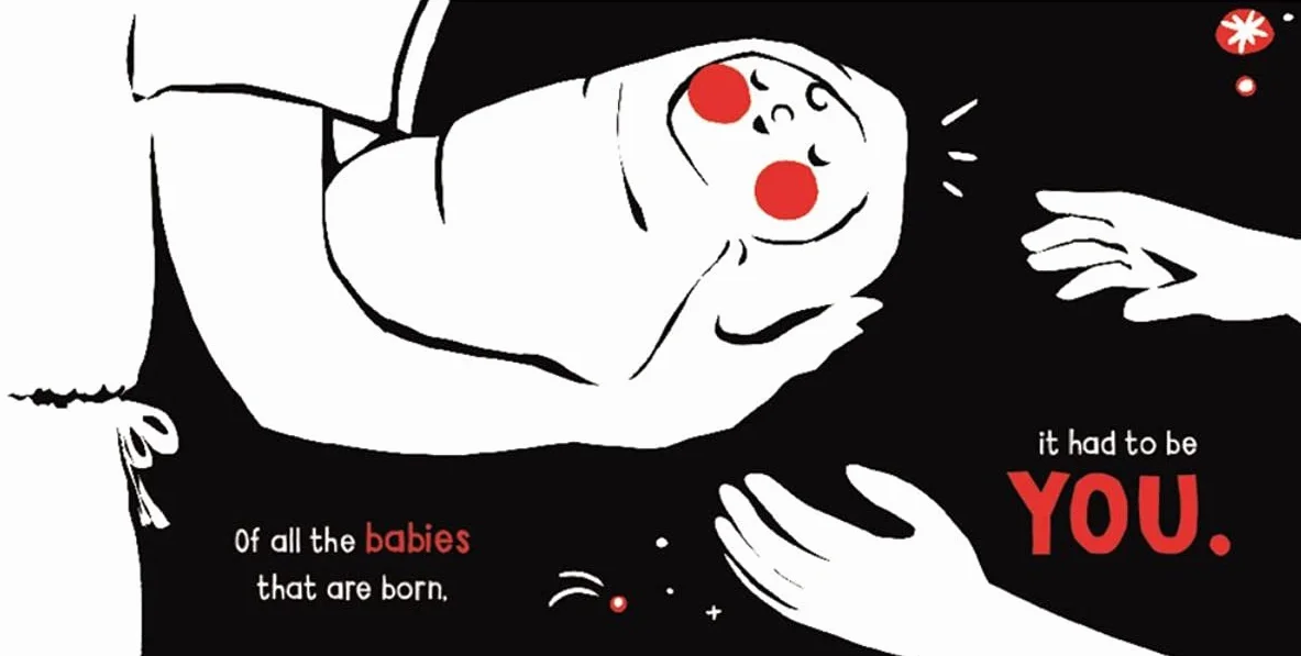 It Had to Be You: A High Contrast Book for Newborns