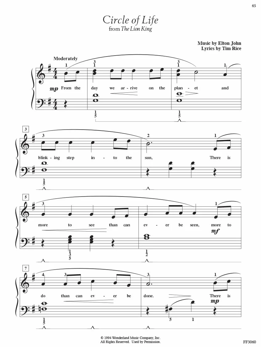 Adult Piano Adventures Disney Book 1: Classic and Contemporary Disney Hits