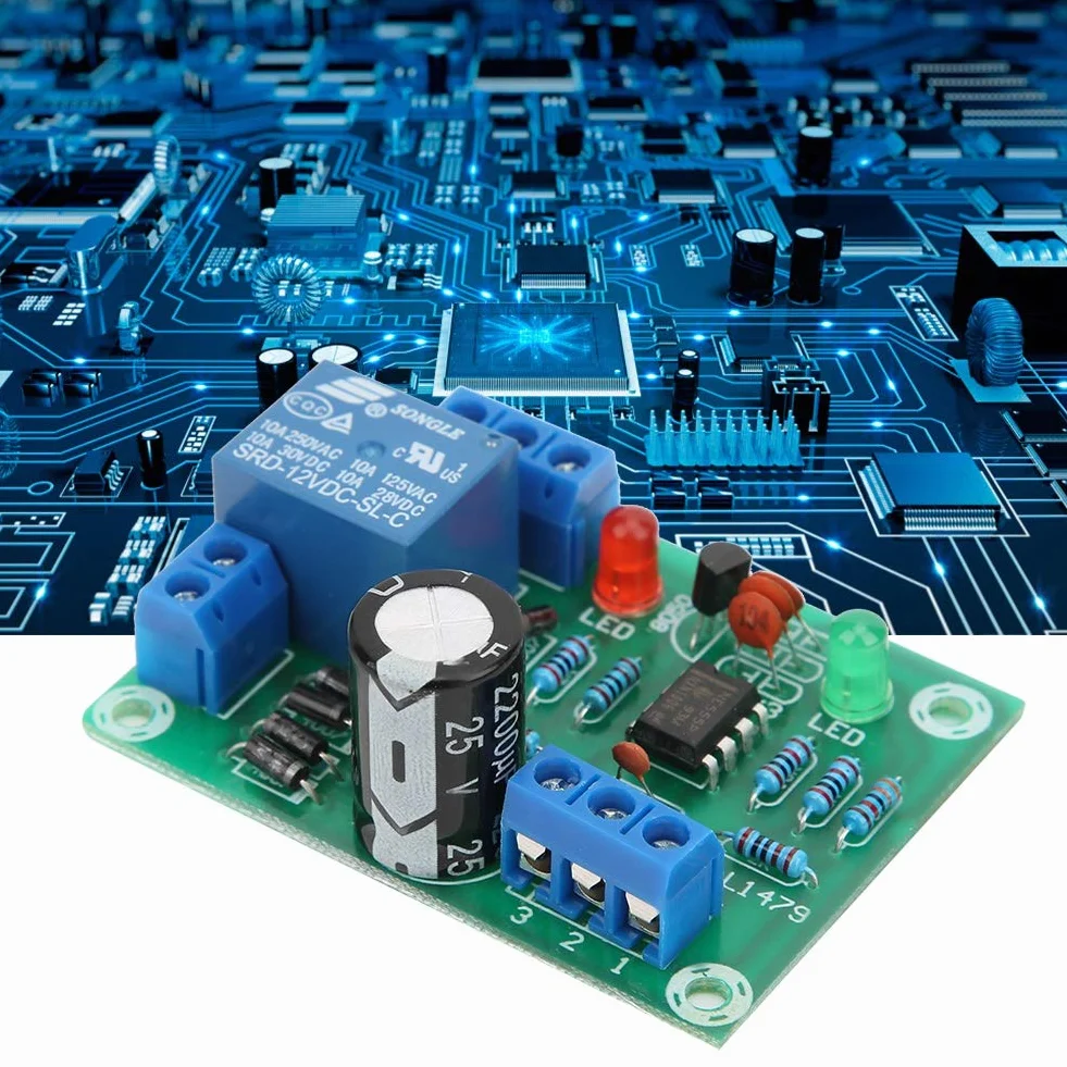 Sterownik czujnika cieczy DC12V automatyczny moduł przełączania poziomu wody