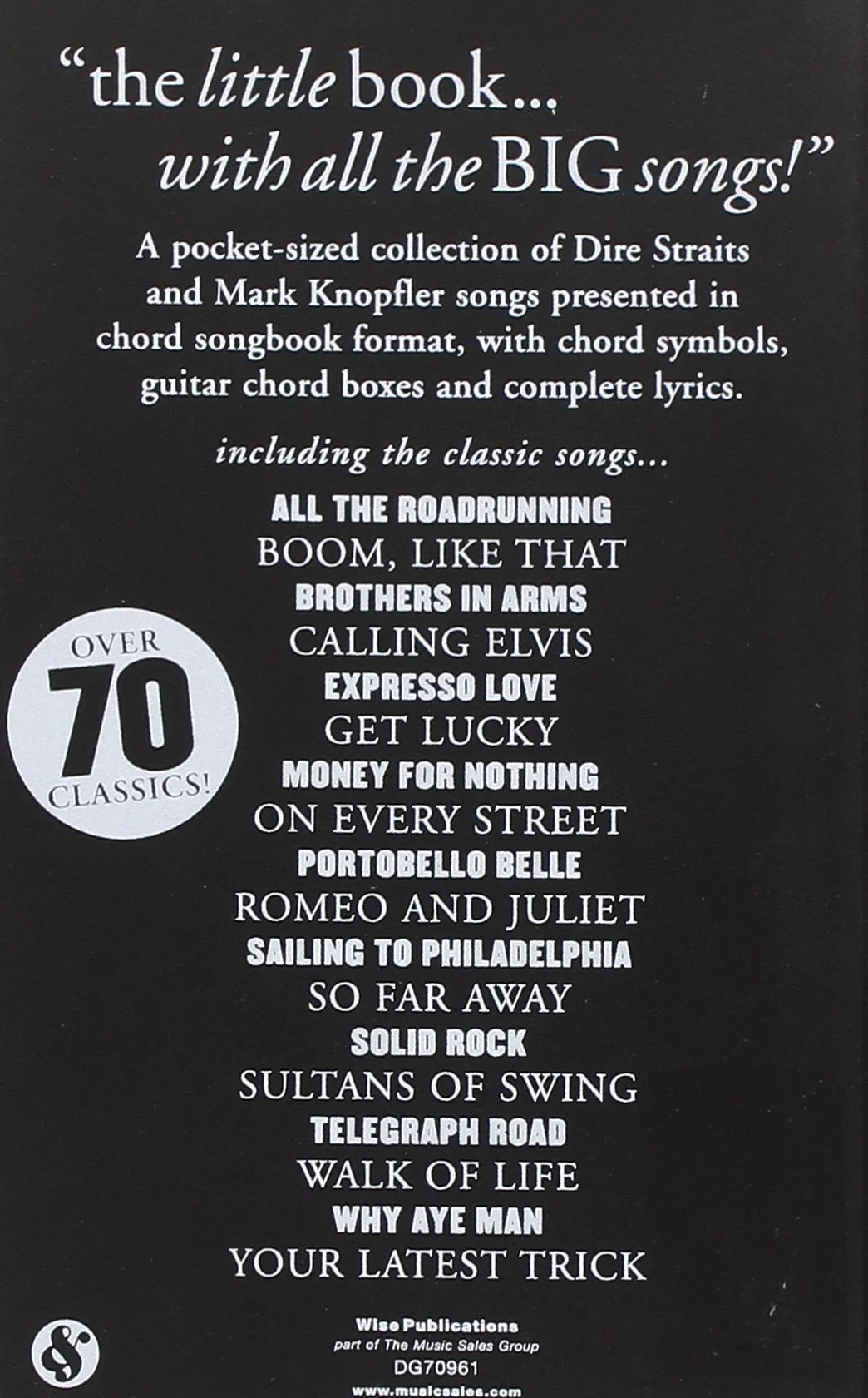 Dire Straits M.Knopfler The Little Black Songbook