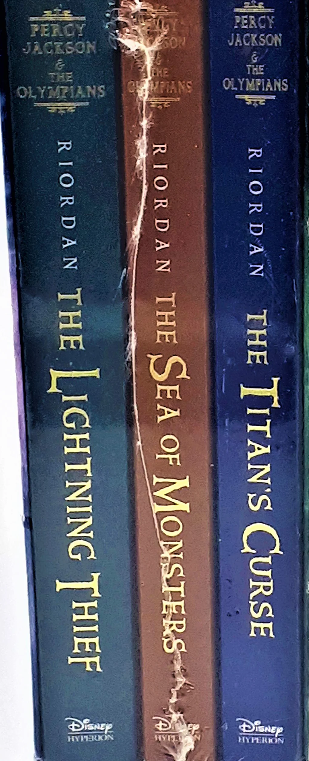 Percy Jackson & the Olympians: Lightning Thief, Sea of Monsters, Titan's Curse